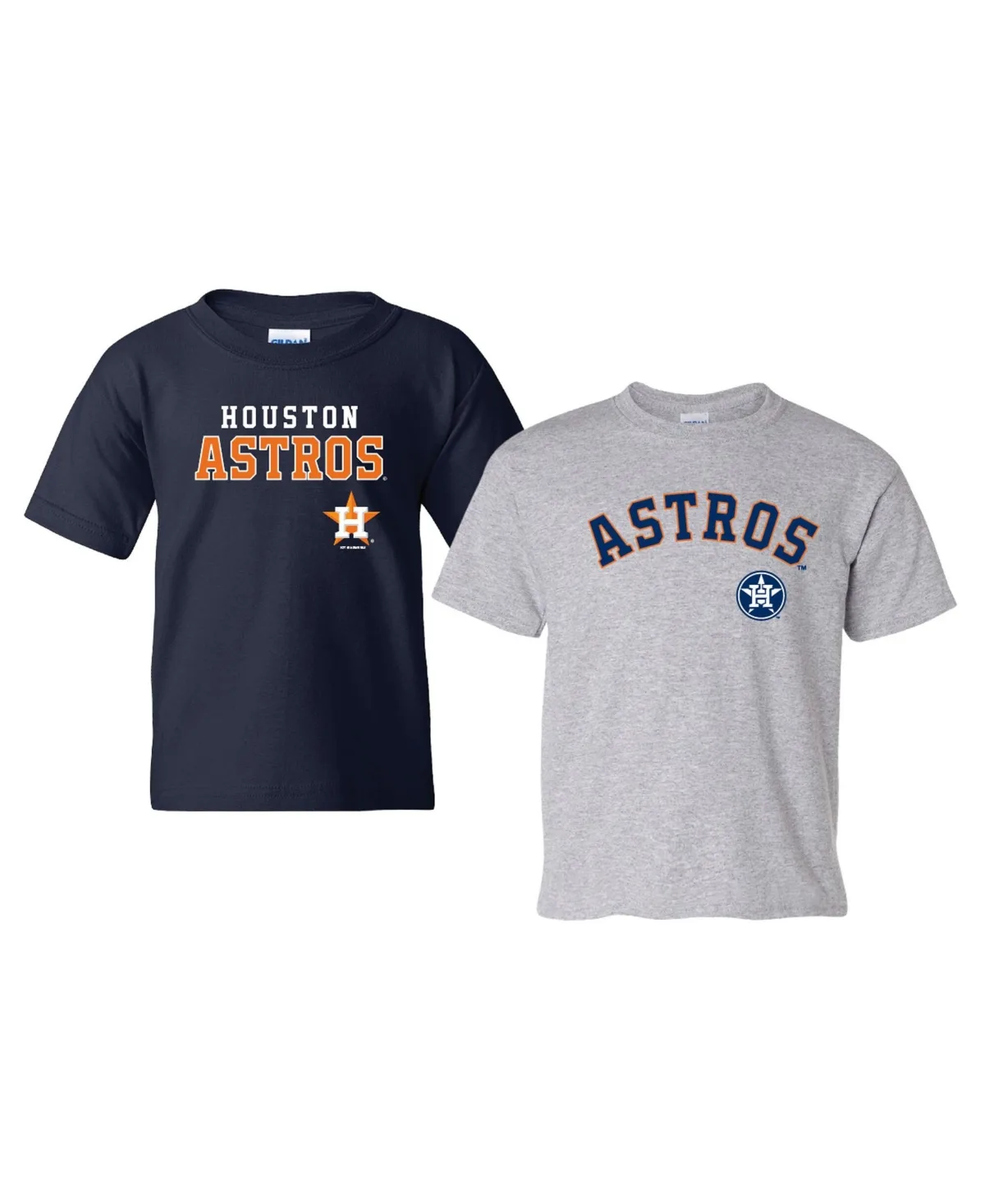 2-Pack Houston Astros Cooperstown T-Shirt by Soft As A Grape