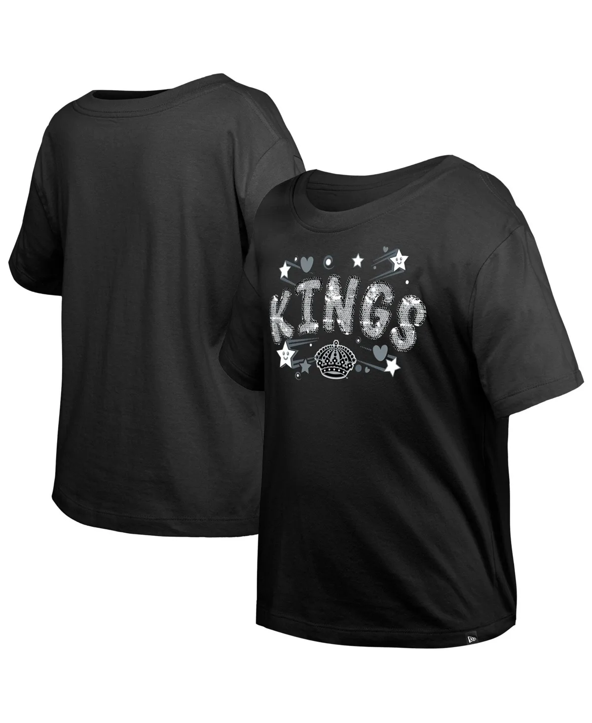 Los Angeles Kings Flip Sequin T-Shirt by New Era