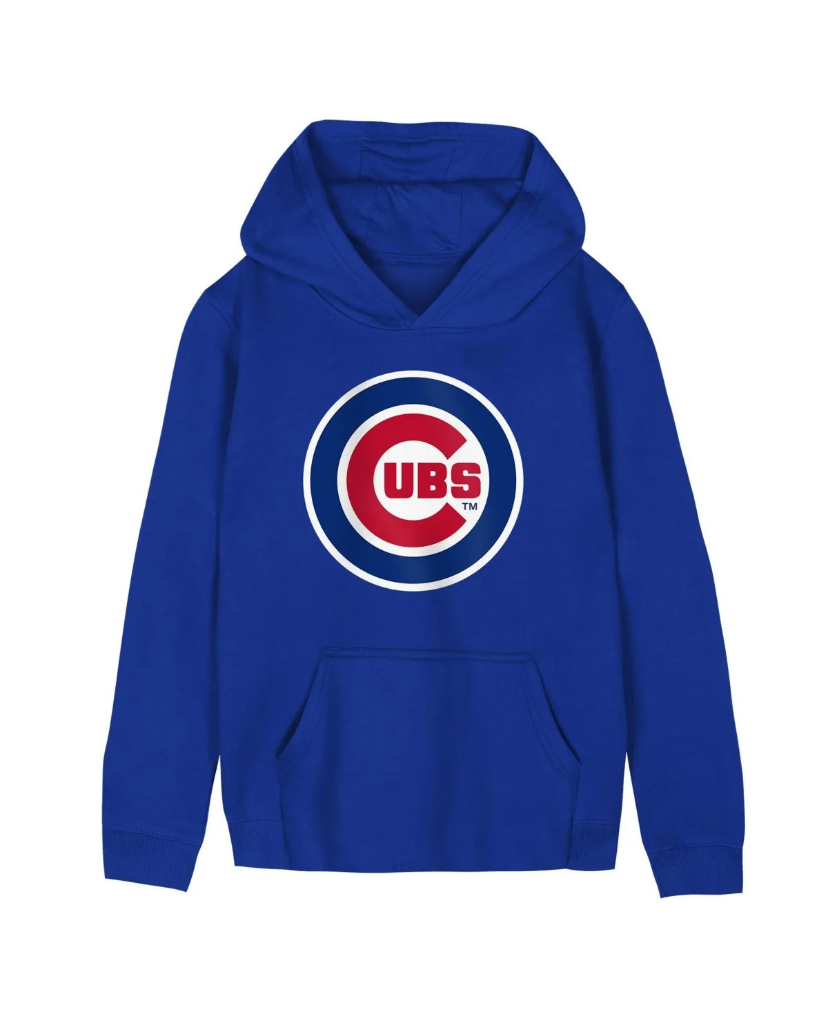 Chicago Cubs Primary Logo Fleece Hoodie by Outerstuff