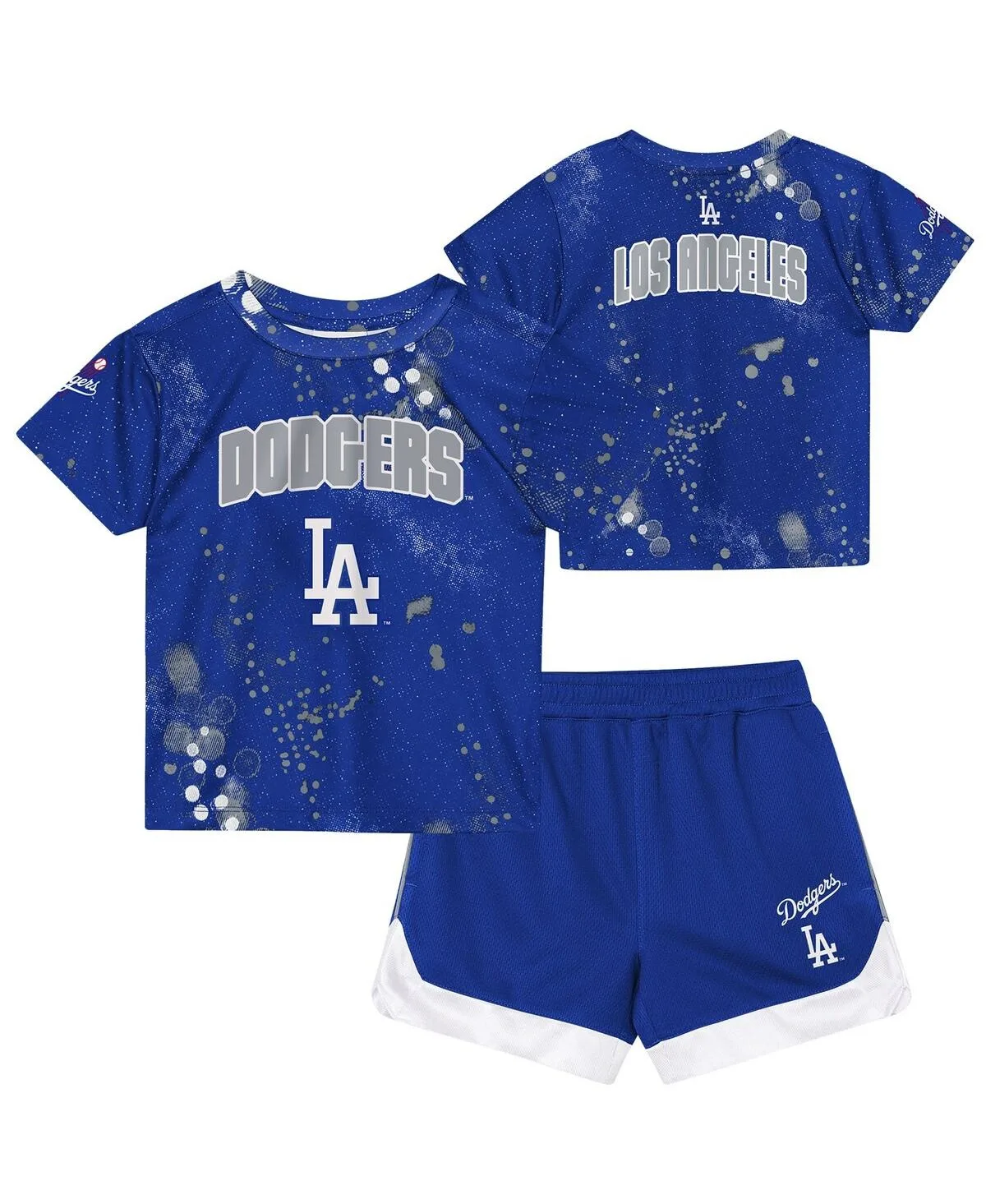 2-Piece Los Angeles Dodgers Pinch Hitter T-Shirt and Shorts Set by Outerstuff