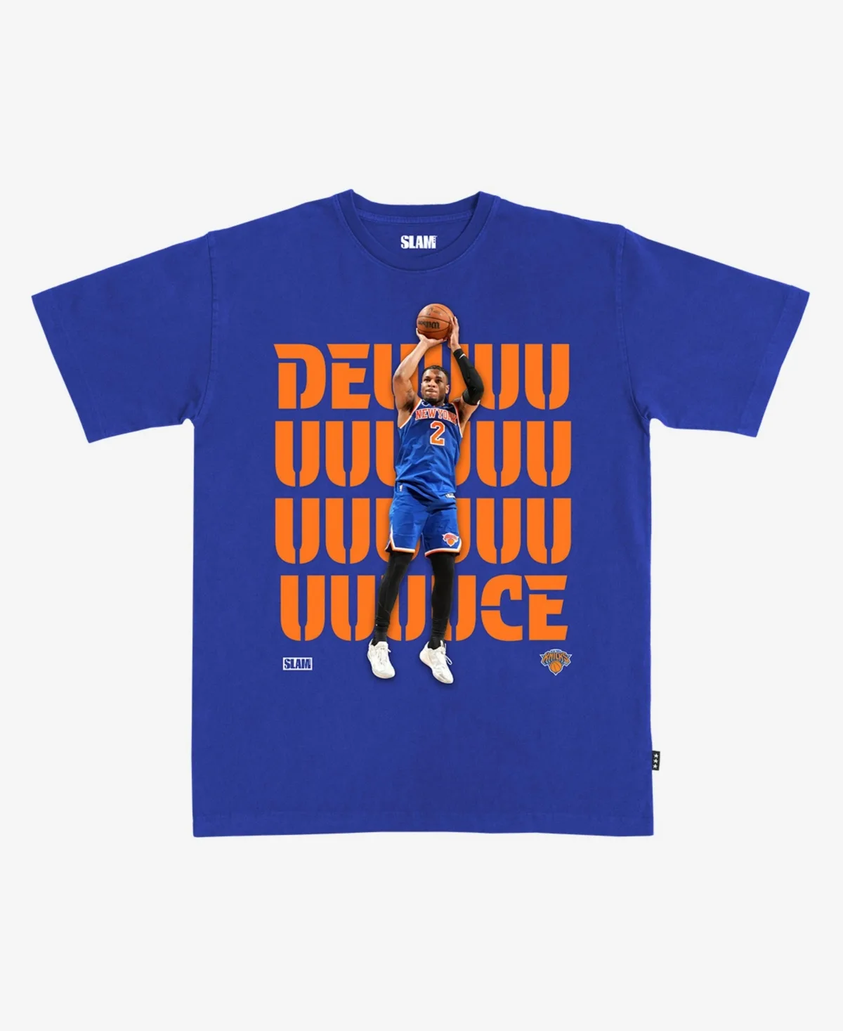 Miles McBride New York Knicks T-Shirt by Slam