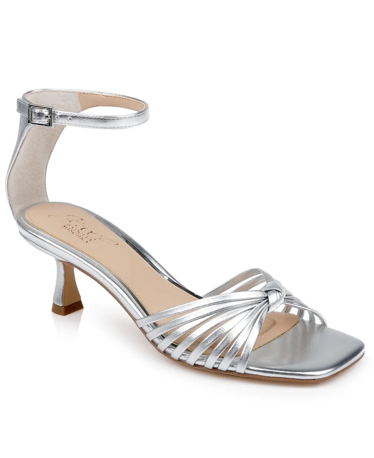 Silvia Square Toe Dress Sandals by Jewel Badgley Mischka