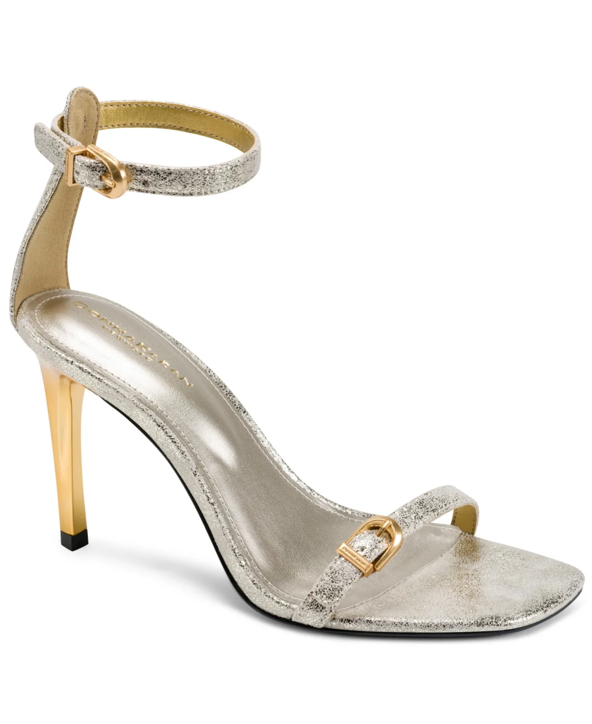 Pryce Buckle Ankle-Strap Dress Sandals by Donna Karan New York