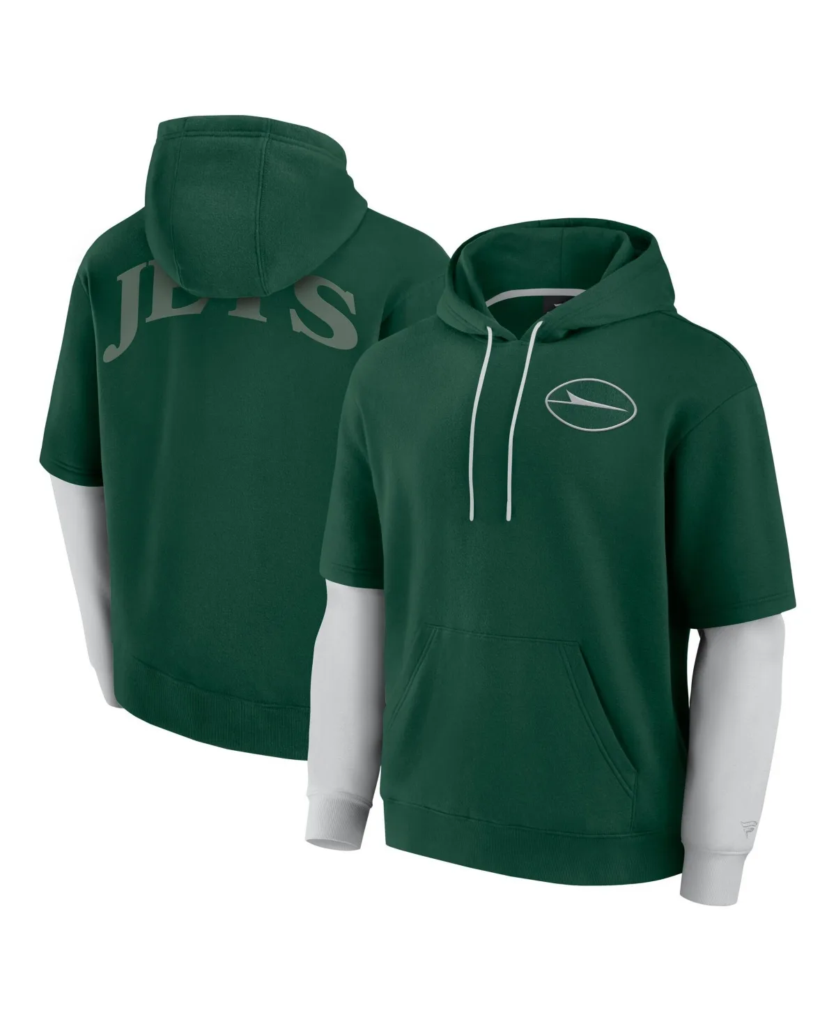 New York Jets Sleek Elements Pullover Hoodie by Fanatics