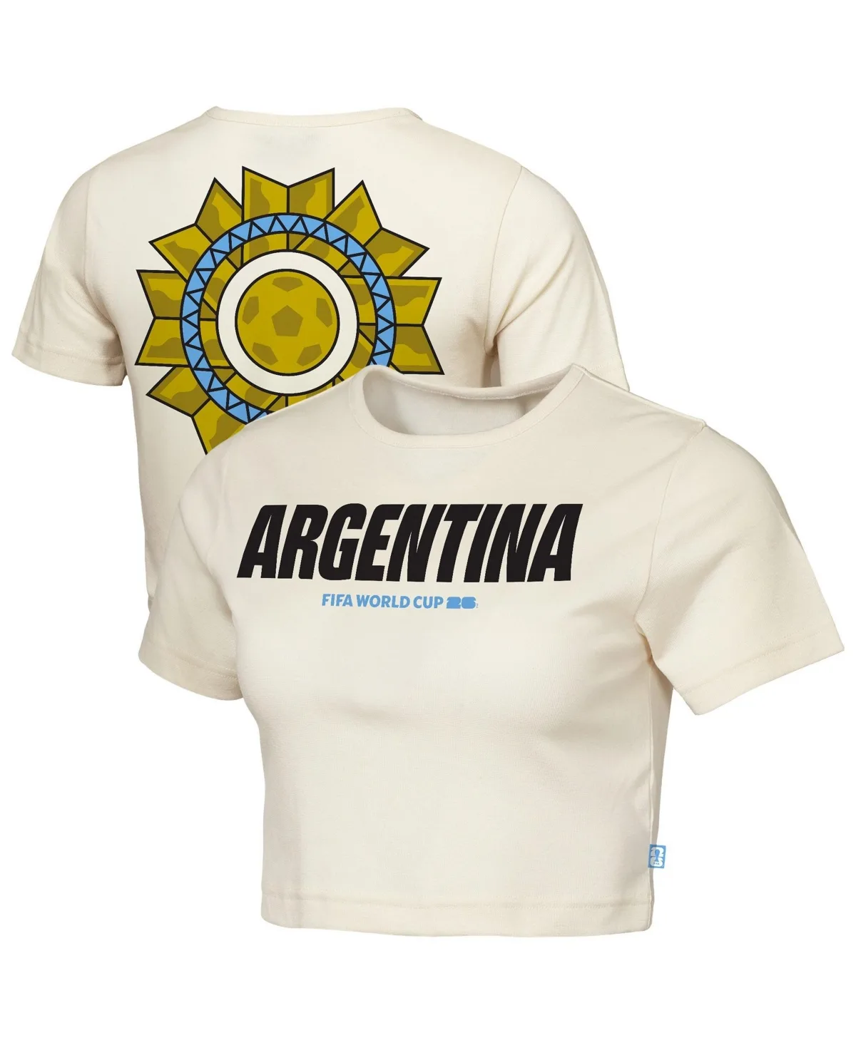 Argentina Fifa World Cup 2026 Elote Squad Cropped T-Shirt by Outerstuff