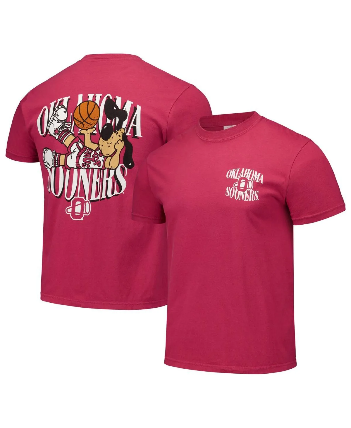 Oklahoma Sooners Hyper Local Top Daug Slam Dunk T-Shirt by Image One
