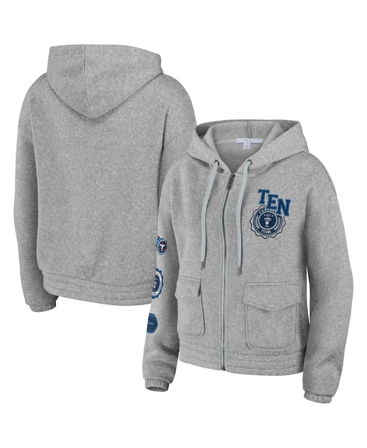 Tennessee Titans Full-Zip Hoodie by Wear By Erin Andrews