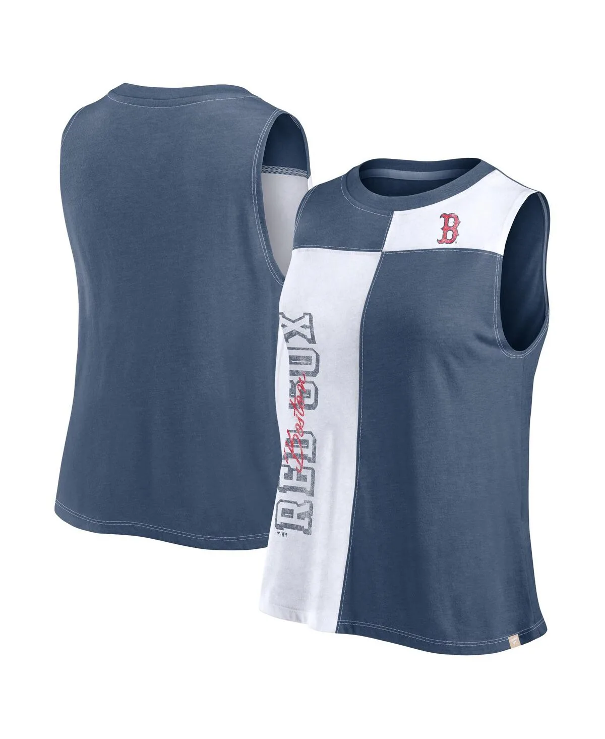 Boston Red Sox Color-Block Tank Top by Fanatics