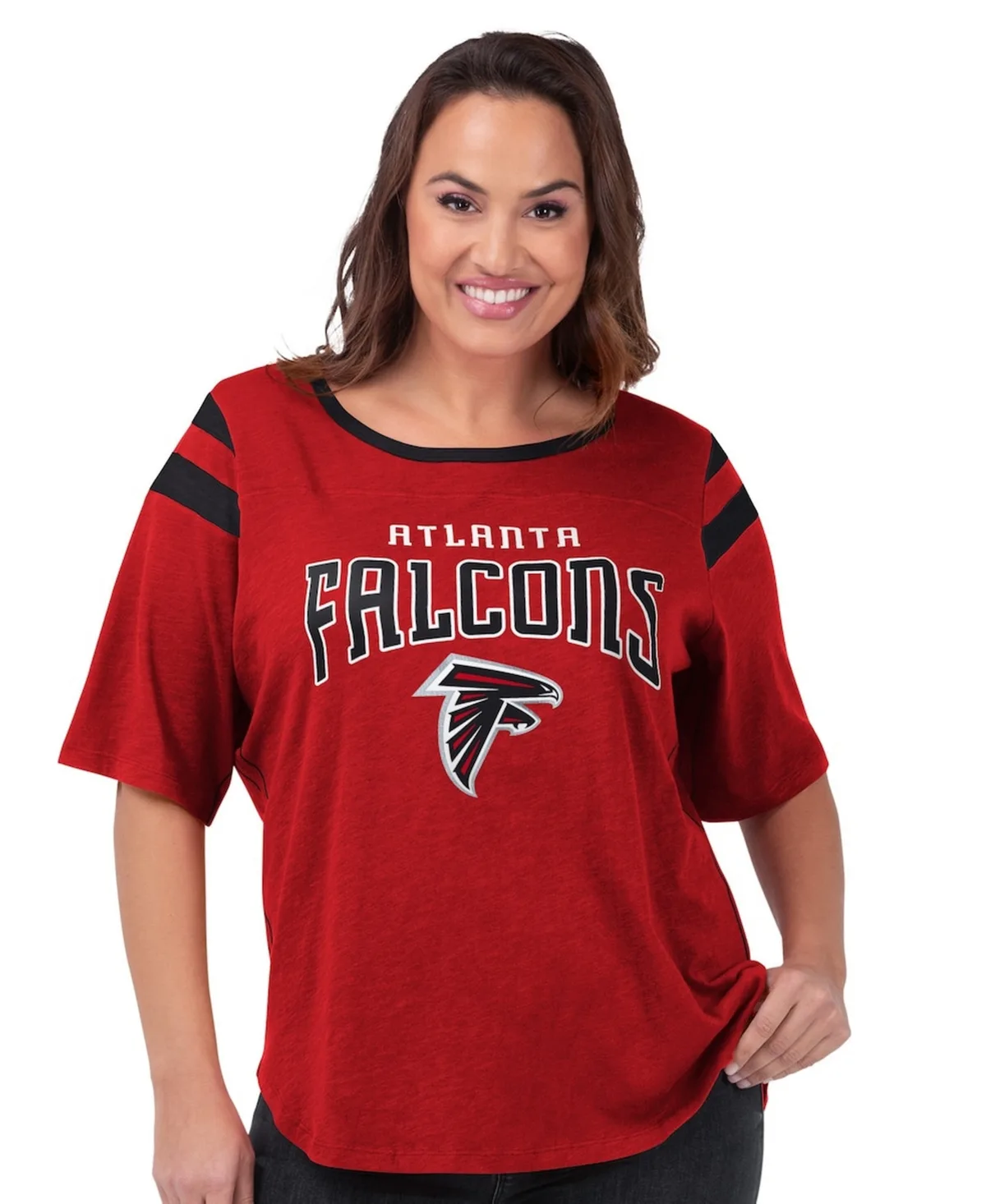 Atlanta Falcons Linebacker T-Shirt by G-iii 4her By Carl Banks