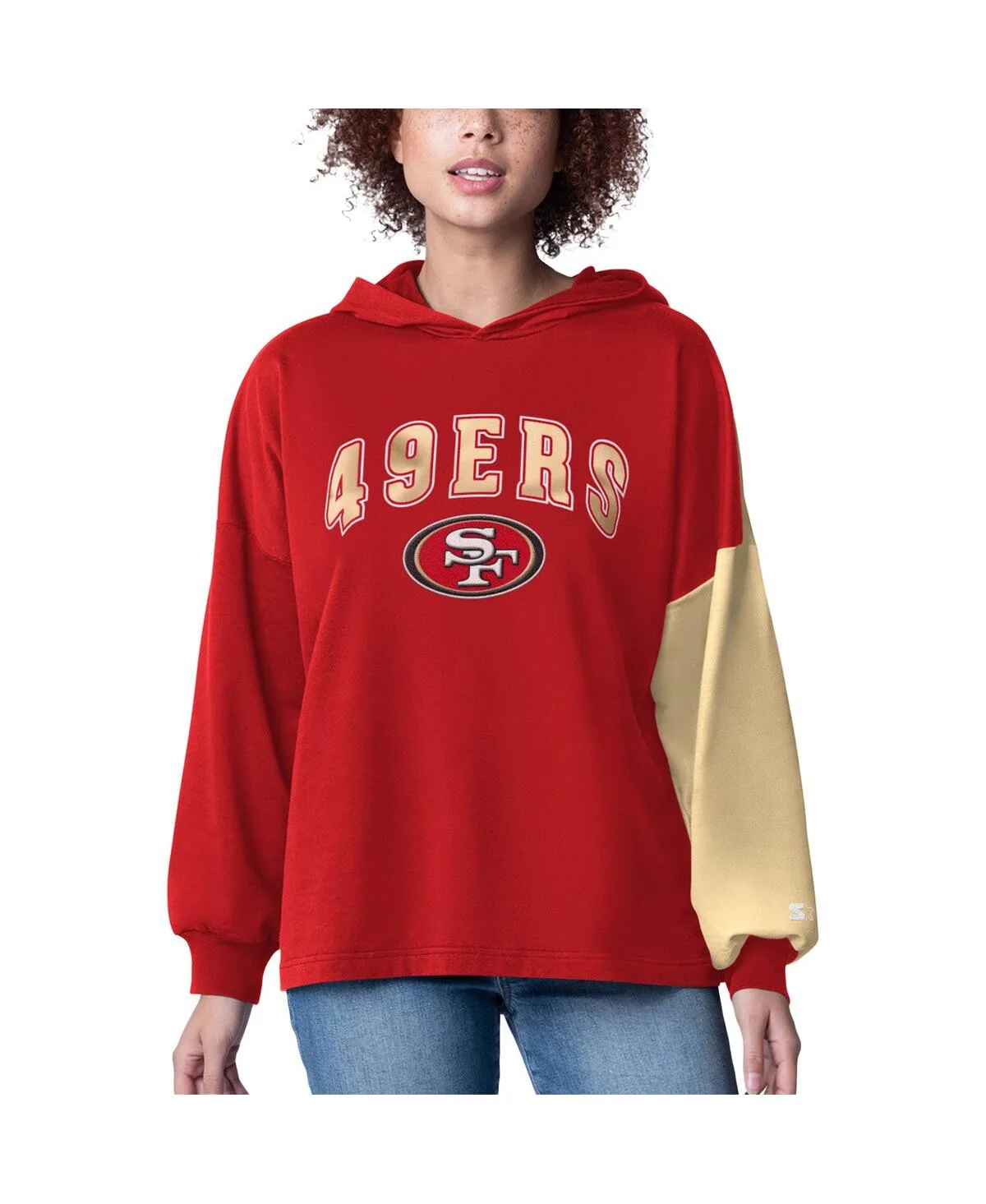 San Francisco 49ers Power Move Long Sleeve Pullover Hoodie
