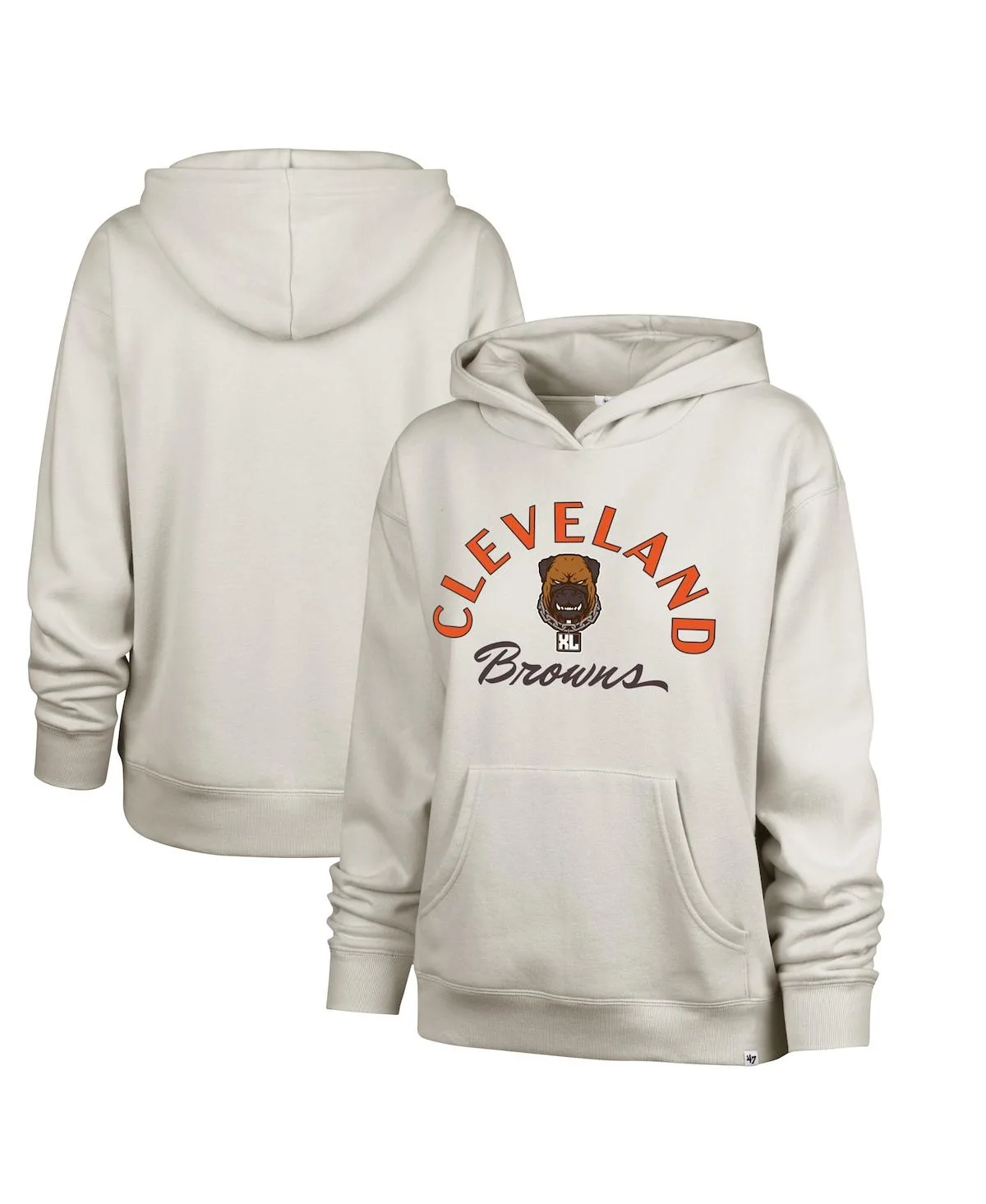 Cleveland Browns Dawg Pound Xl Whirlwind Naomi Pullover Hoodie