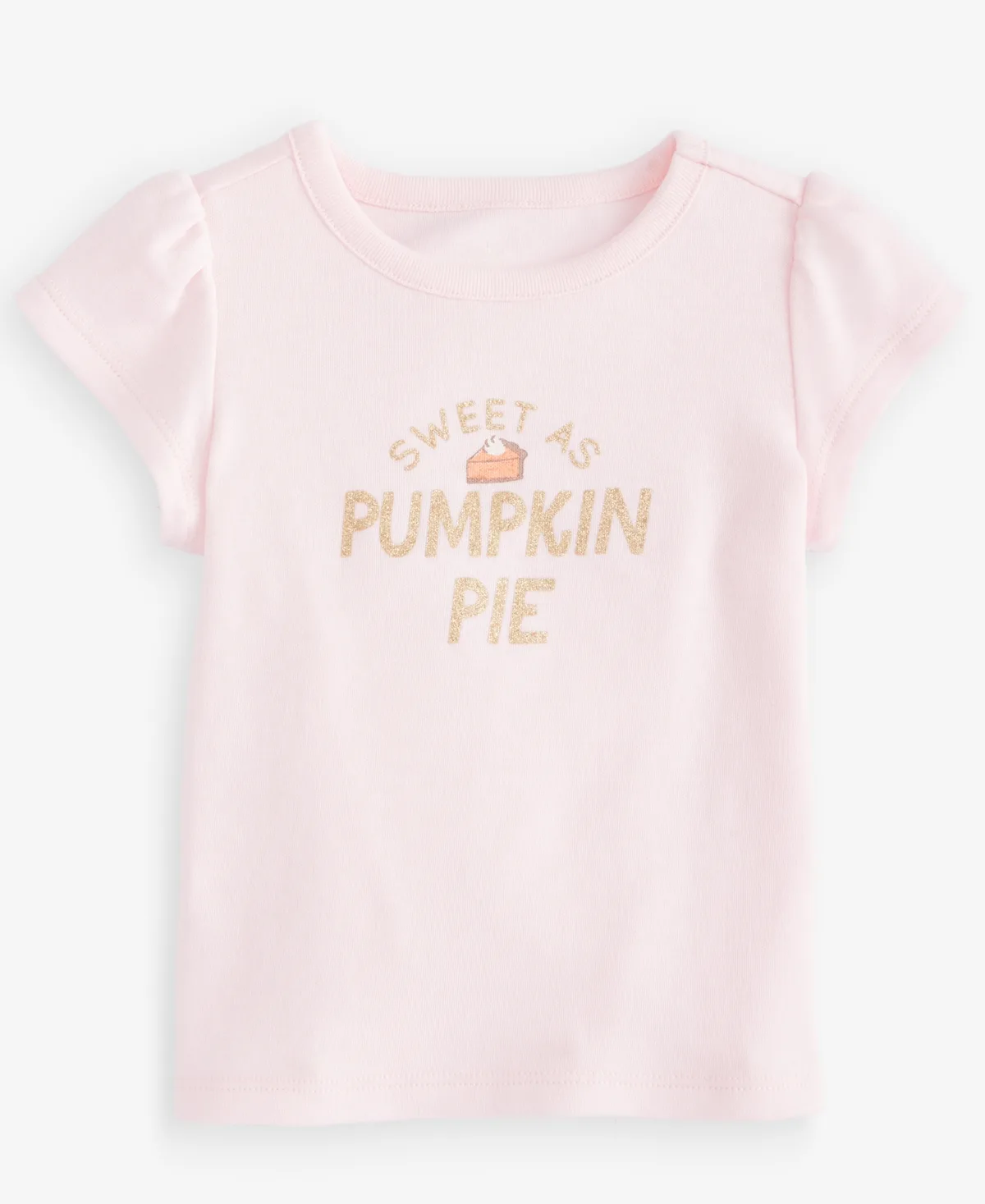 Short-Sleeve Pumpkin Pie T-Shirt by First Impressions