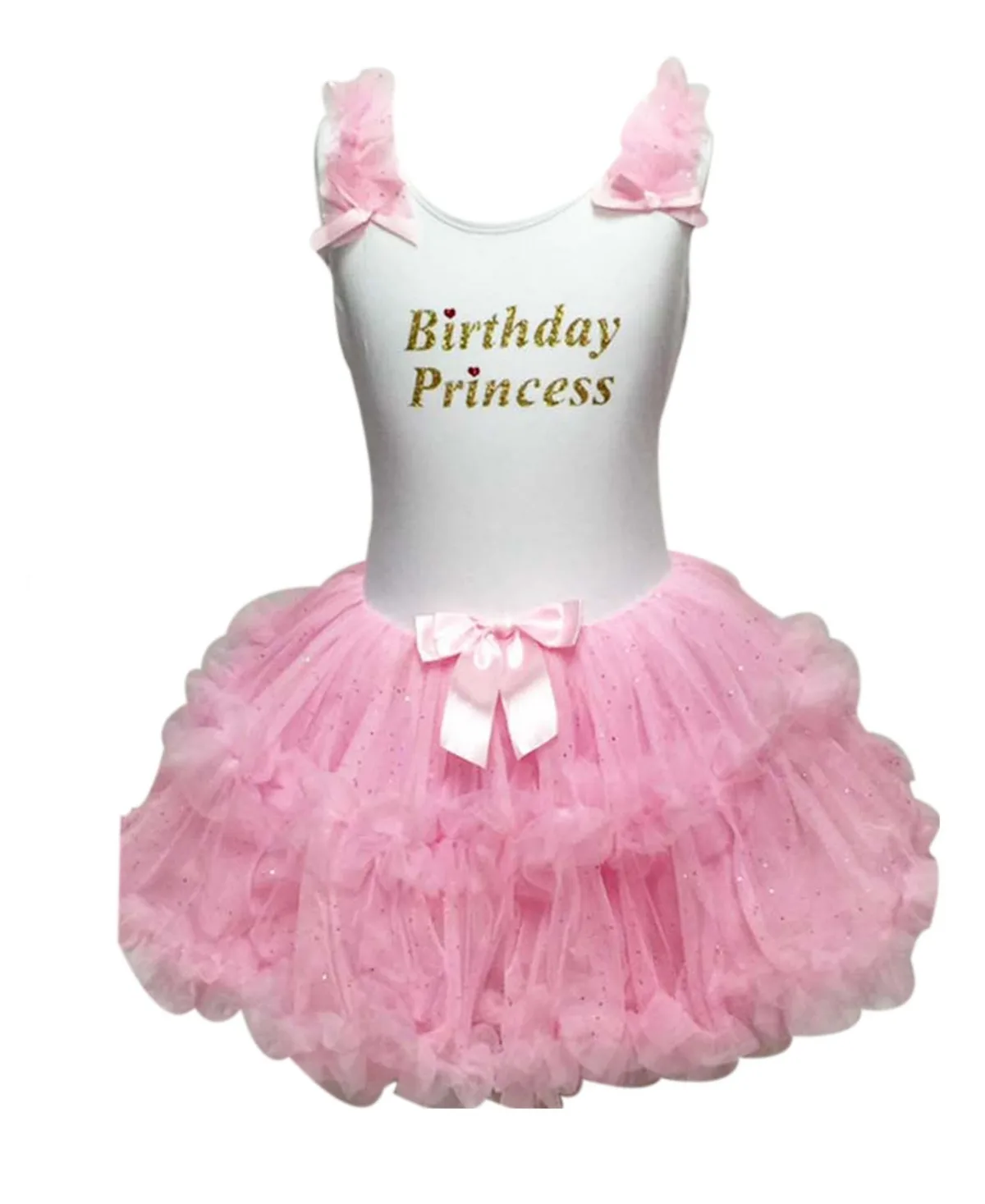 Birthday Princess Ruffle Dress by Popatu