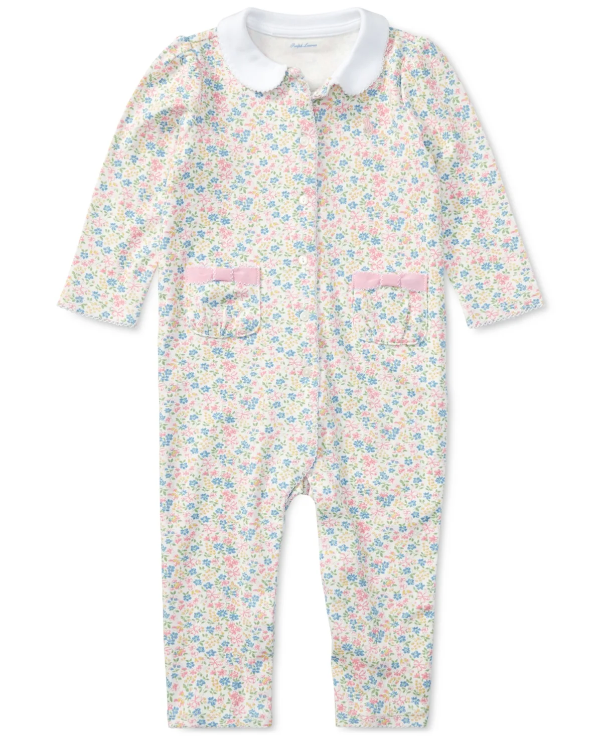 Floral Print Cotton Coverall by Polo Ralph Lauren