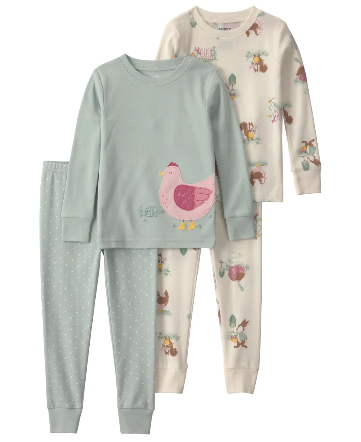 Country Chicken Snug Fit Sleep & Play, 4-Piece Set by Carter's