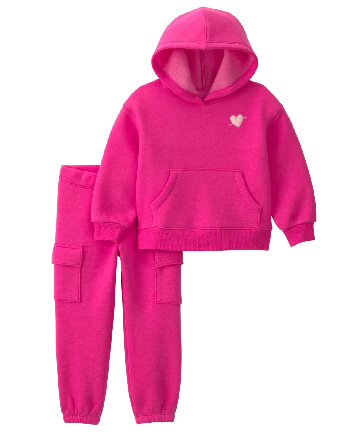 Heart Fleece Hoodie and Pants, 2-Piece Set by Carter's