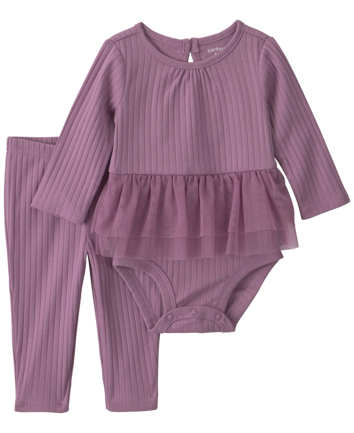 Long-Sleeve Bodysuit and Pants, 2-Piece Set by Carter's