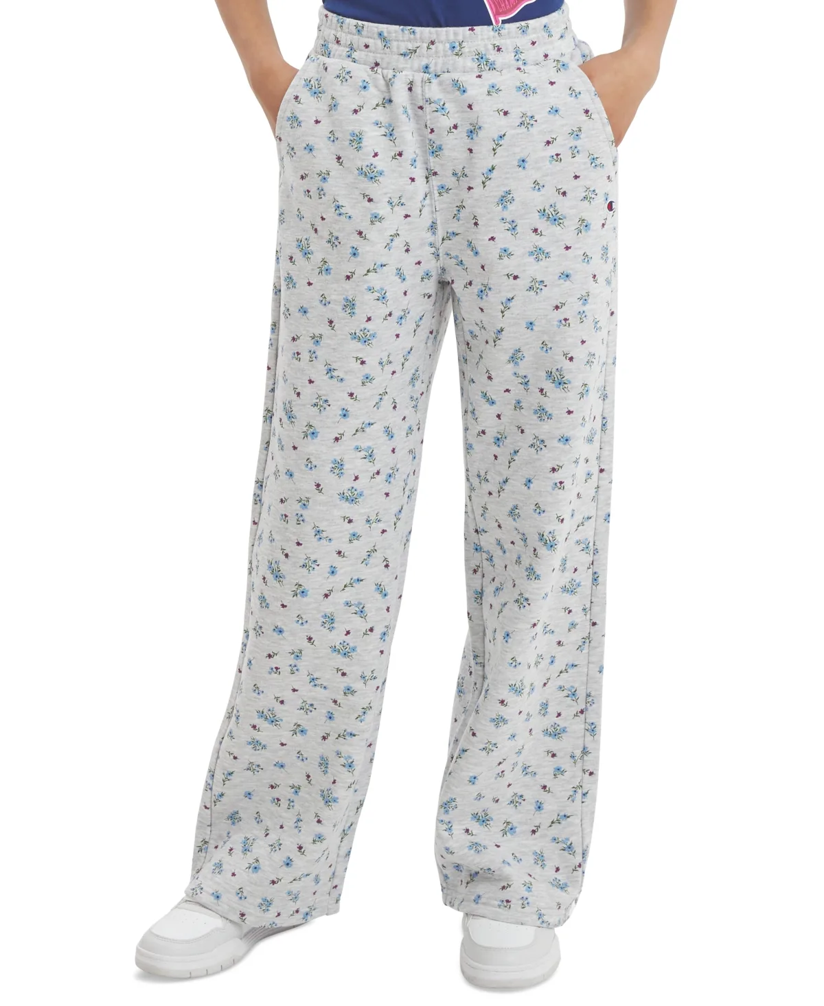 Printed Wide Leg Pants by Champion