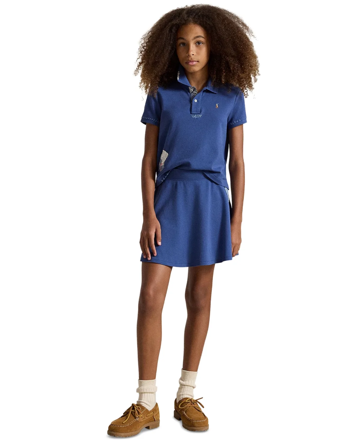 Short-Sleeve Polo Shirt and Skirts, 2-Piece Set by Polo Ralph Lauren