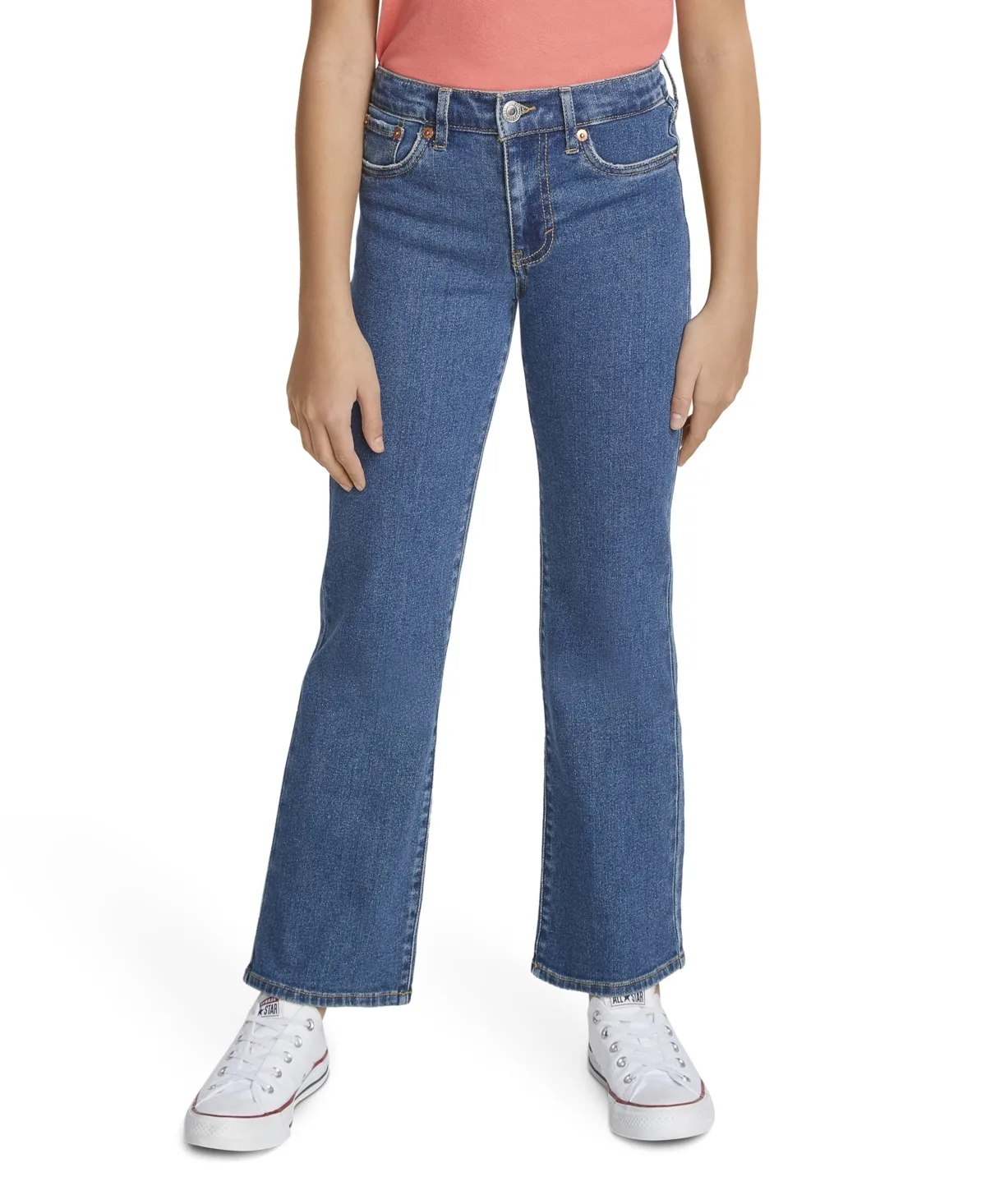 Vintage-Like Mid Rise Wide Leg Jeans by Levi's