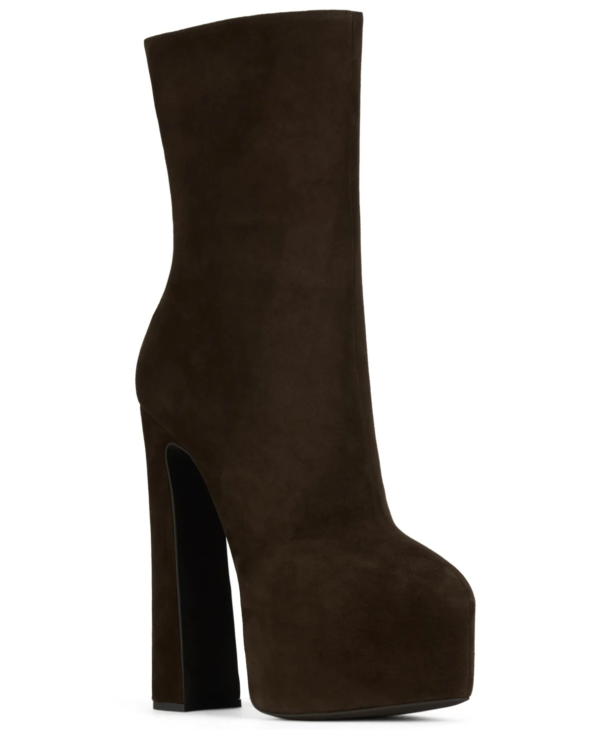 Woah Hi Platform Full-Zip Dress Booties by Jeffrey Campbell