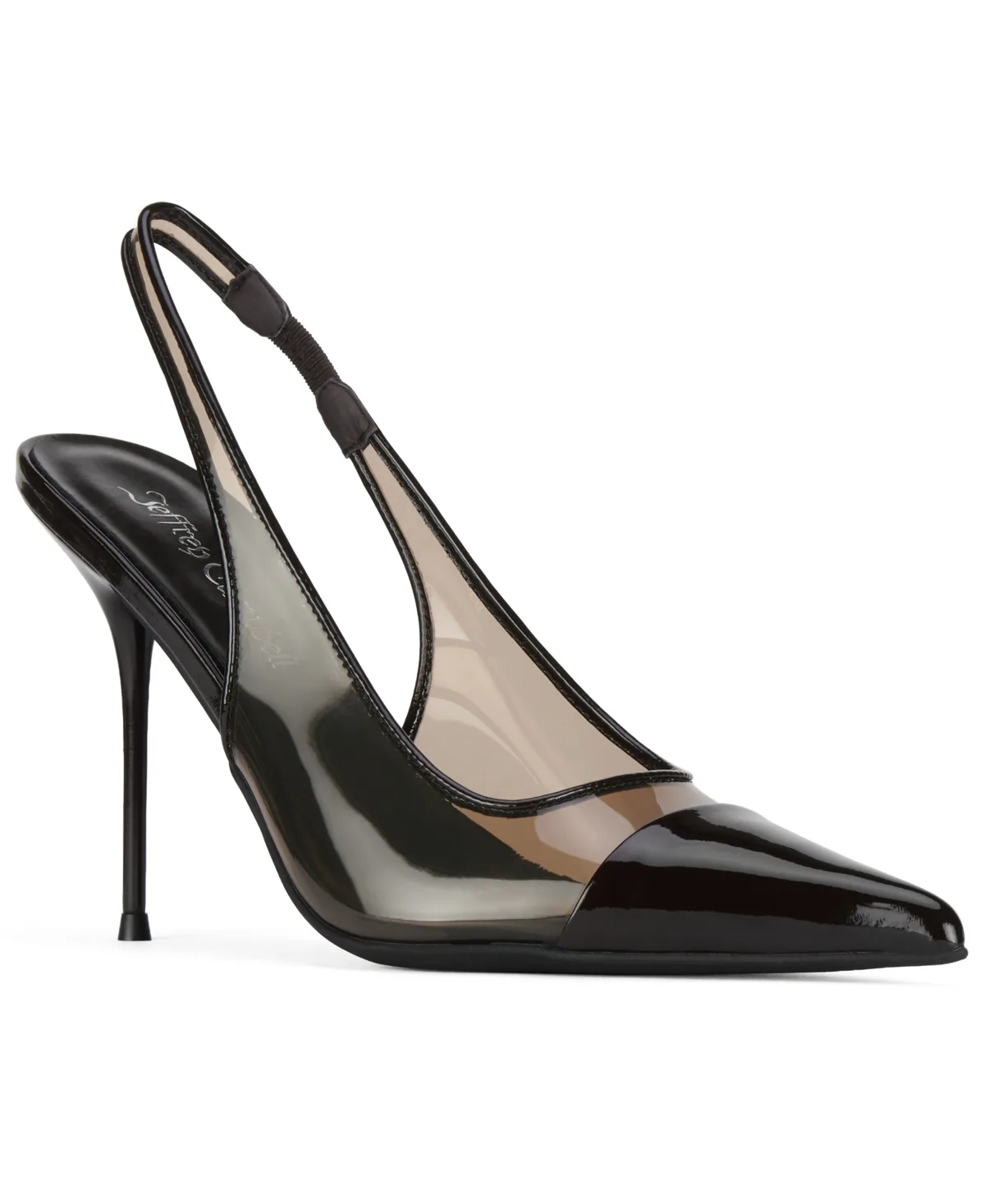 Pucker Vinyl Slingback Pumps by Jeffrey Campbell