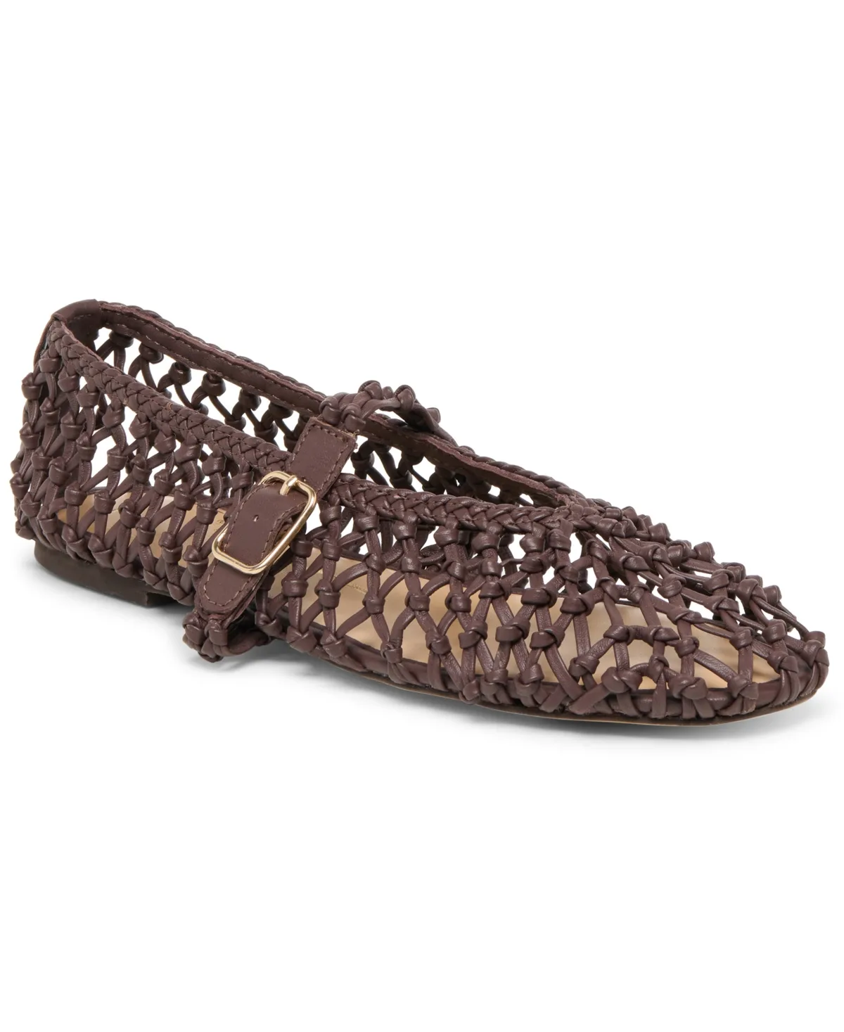 Clair Woven Mary Jane Flats
