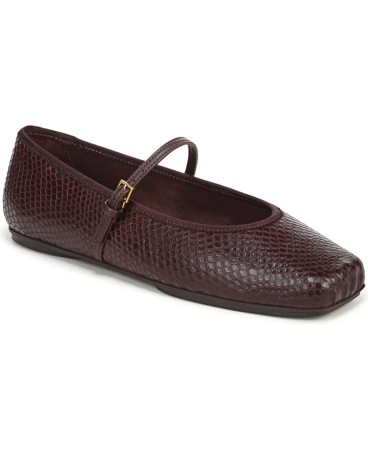 Oriel Square Toe Mary Jane Flats