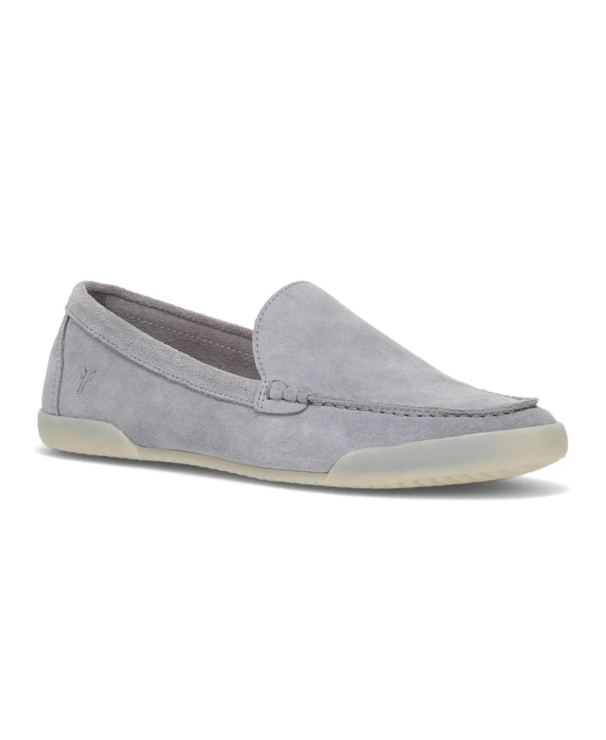 Melanie Skimmer Leather Suede Loafers by Frye