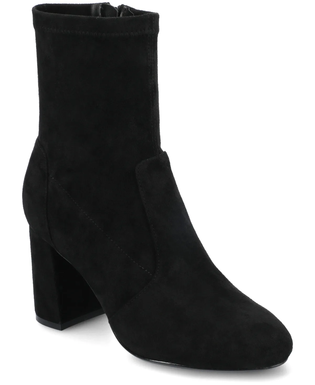 Vivia Almond Toe Comfort Dress Booties by Journee Collection