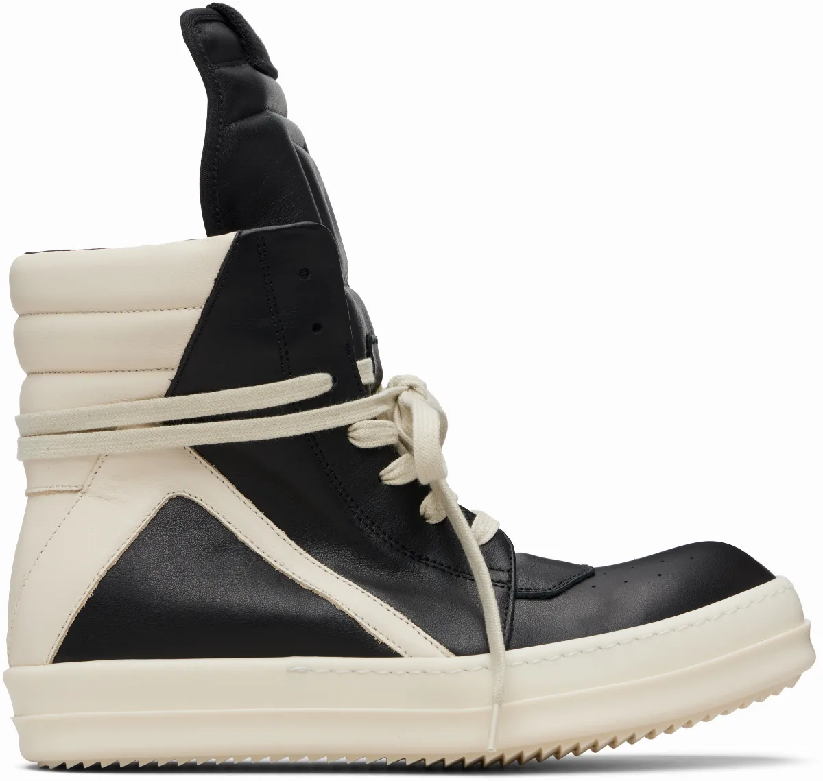 Black Temple Geobasket Sneakers