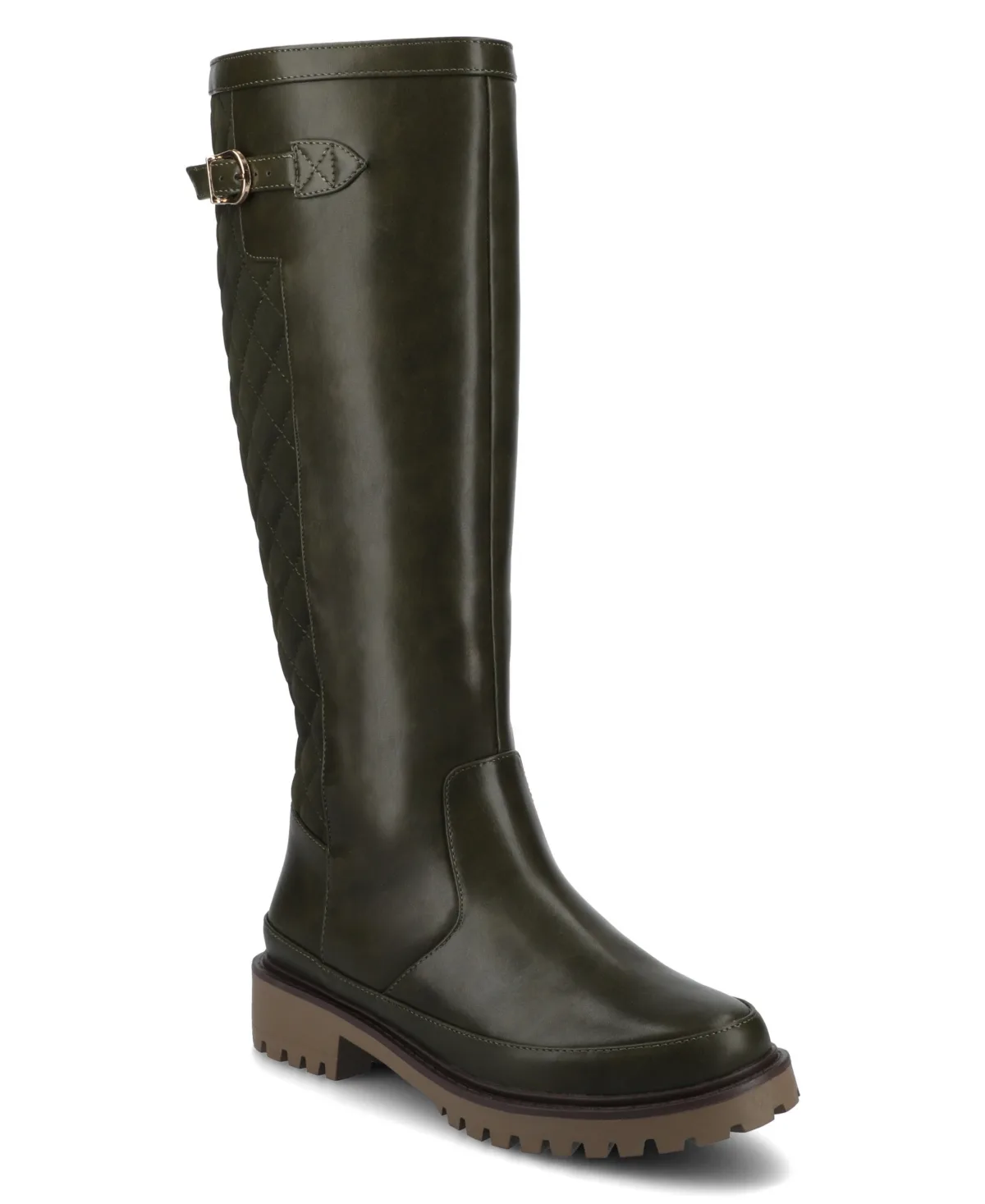 Zemmie Round Toe Casual Boots by Journee Collection
