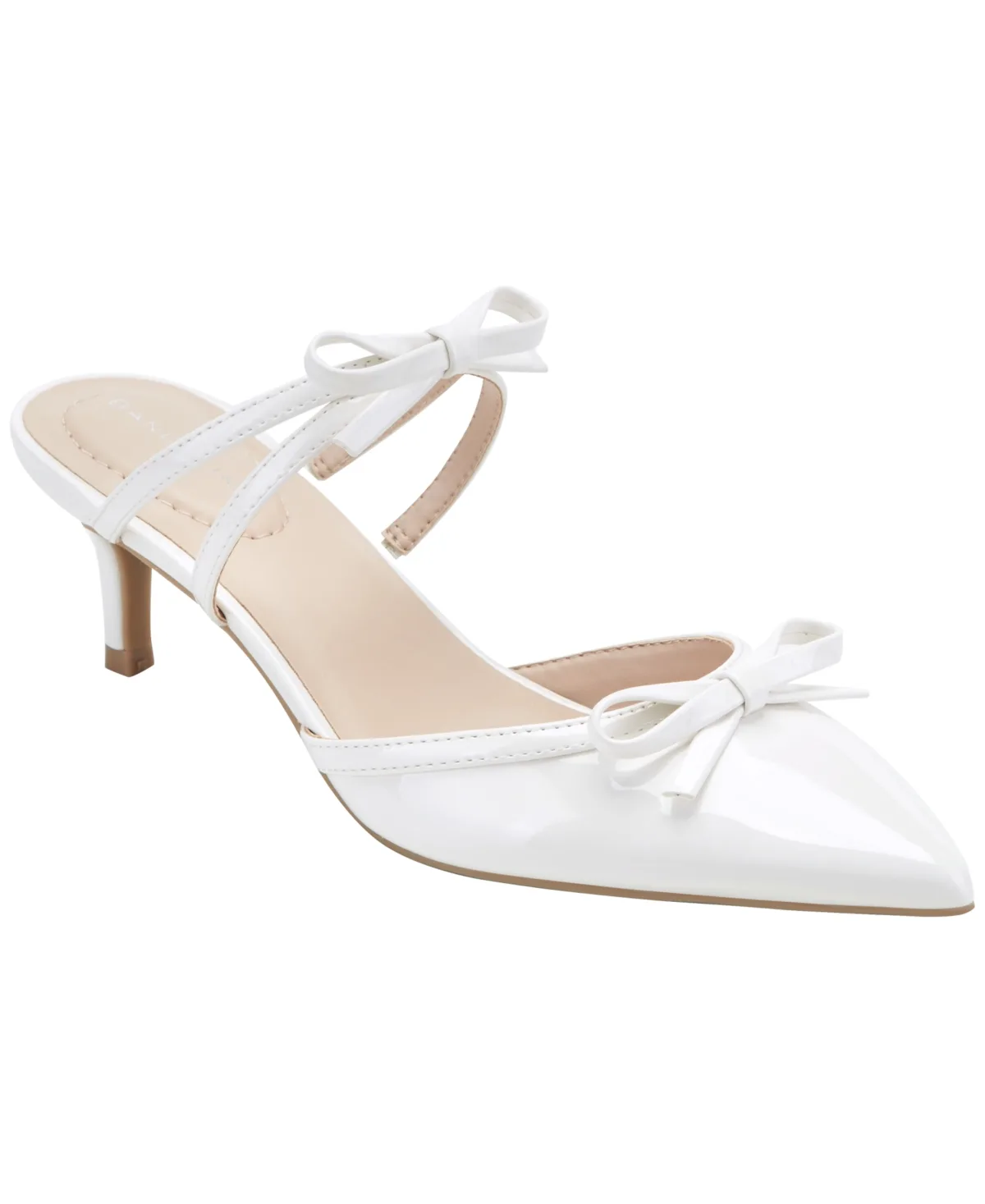 Meggin Strappy Bows Slip-On Pumps by Bandolino