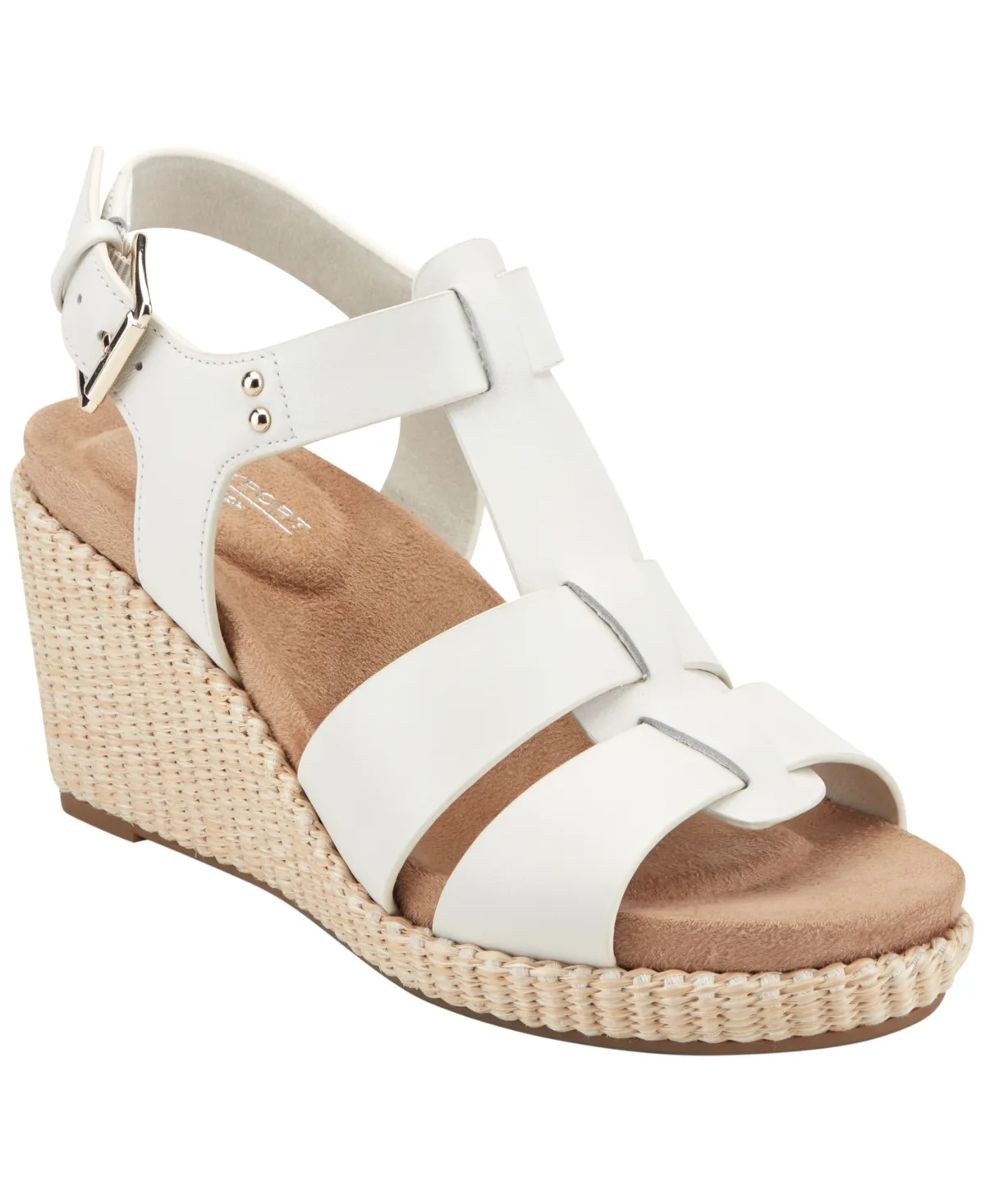 Belle Strappy Wedge Sandals by Rockport