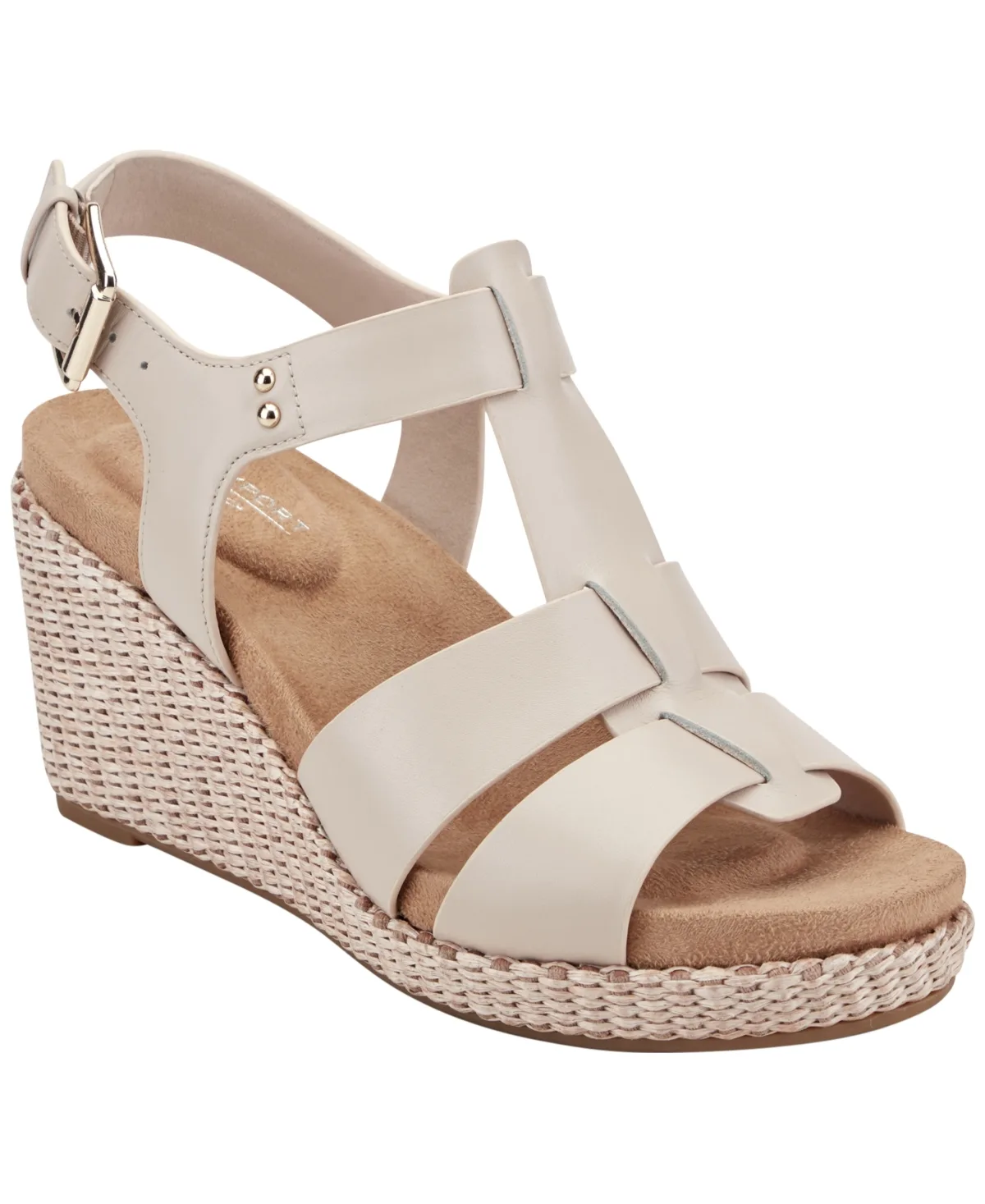 Belle Strappy Wedge Sandals