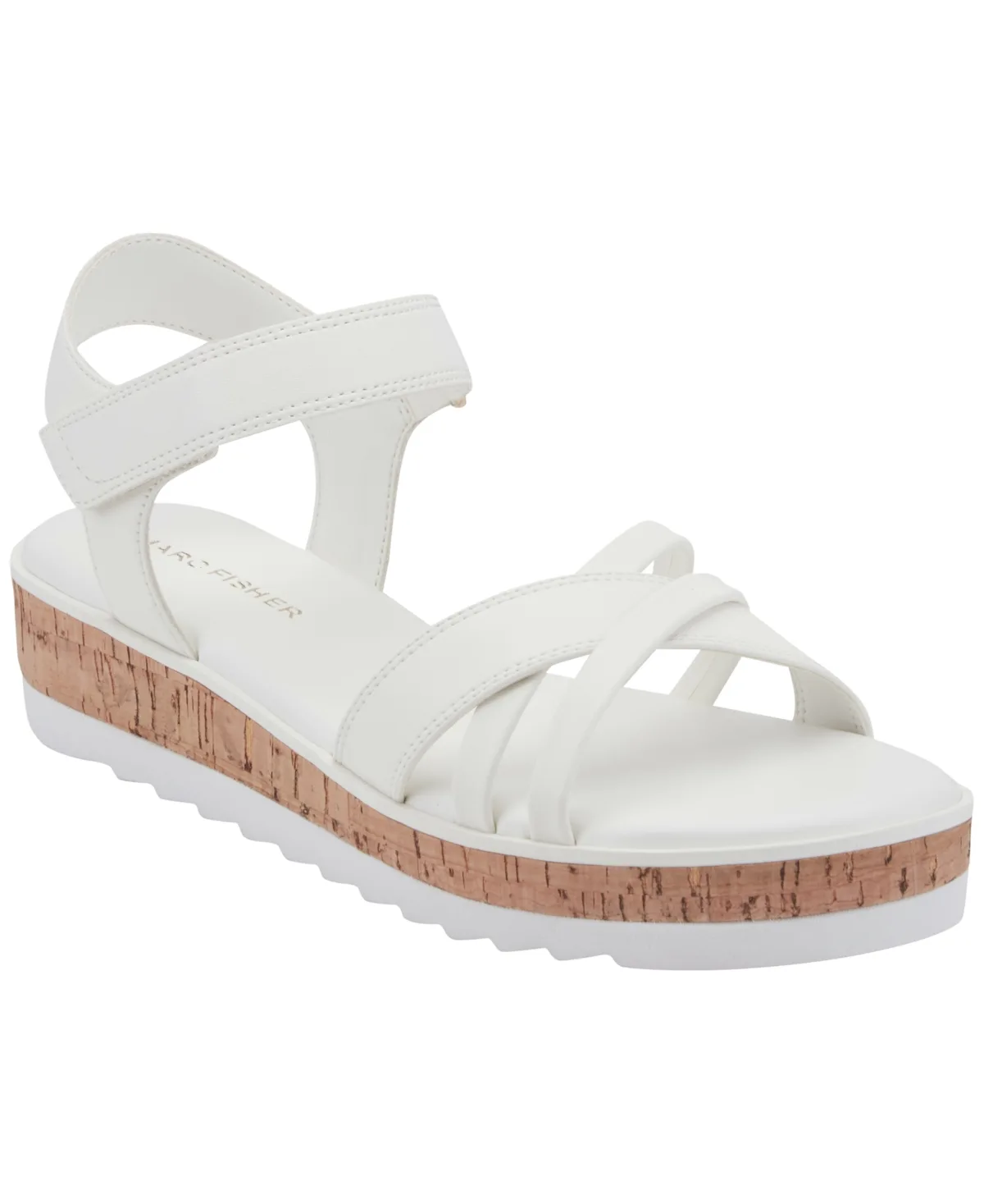 Gyllie Flat Platform Sandals by Marc Fisher