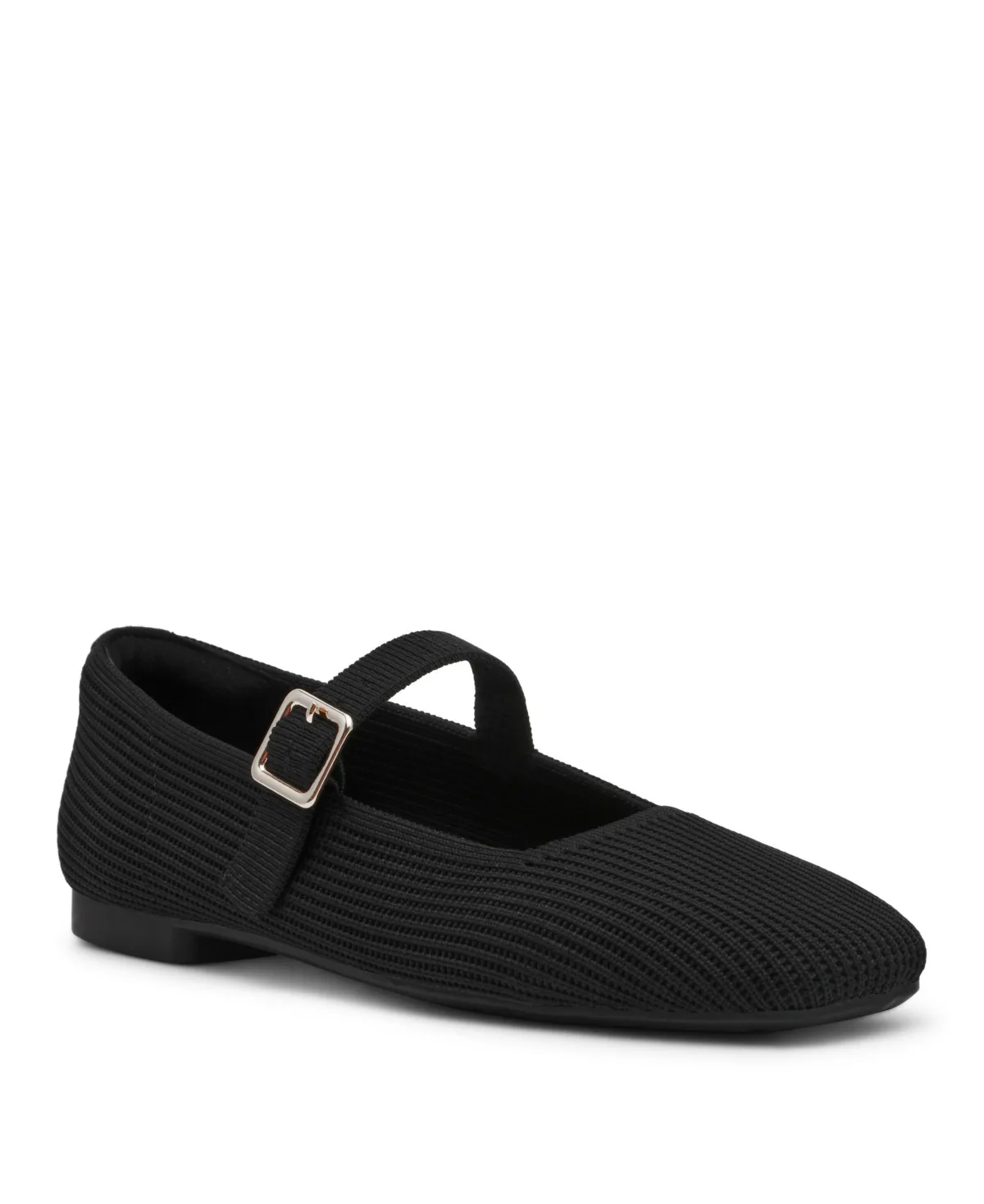 Mabel Knit Mary Jane Flats by Anne Klein