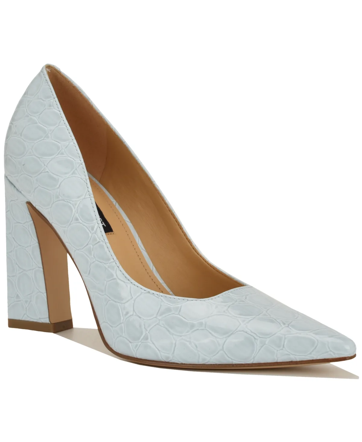 Tamant Tapered Block Heel Pumps by Nine West