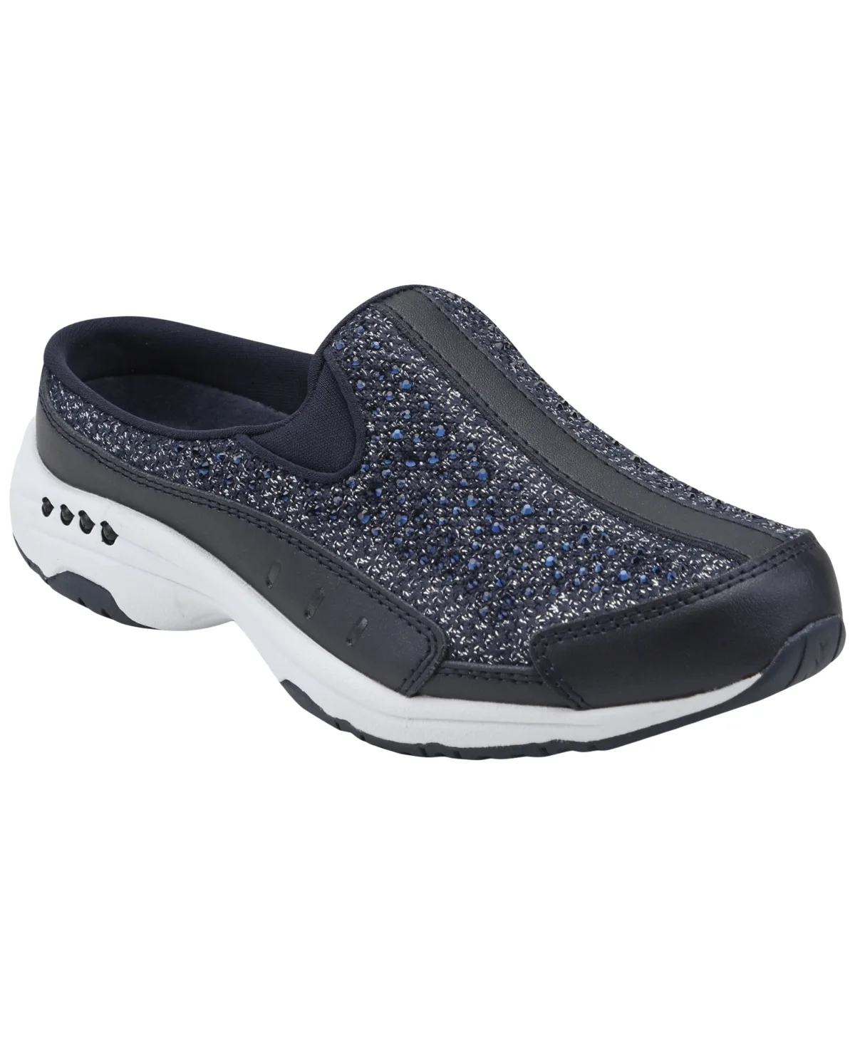 Traveltime Sparkle Slip-On Mule Walking Sneakers by Easy Spirit