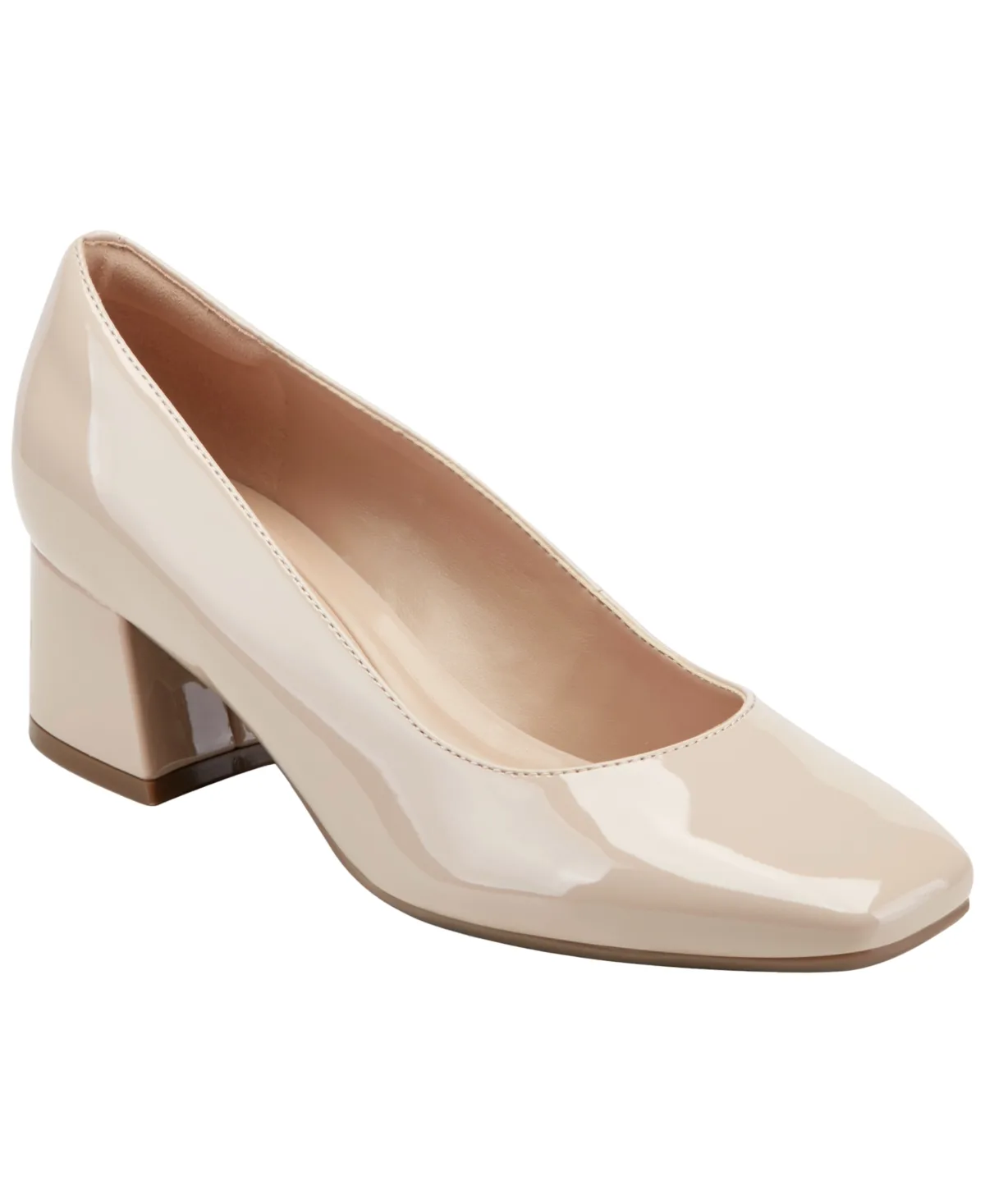 Marelyn eFlex Square Toe Block Heel Pumps by Easy Spirit