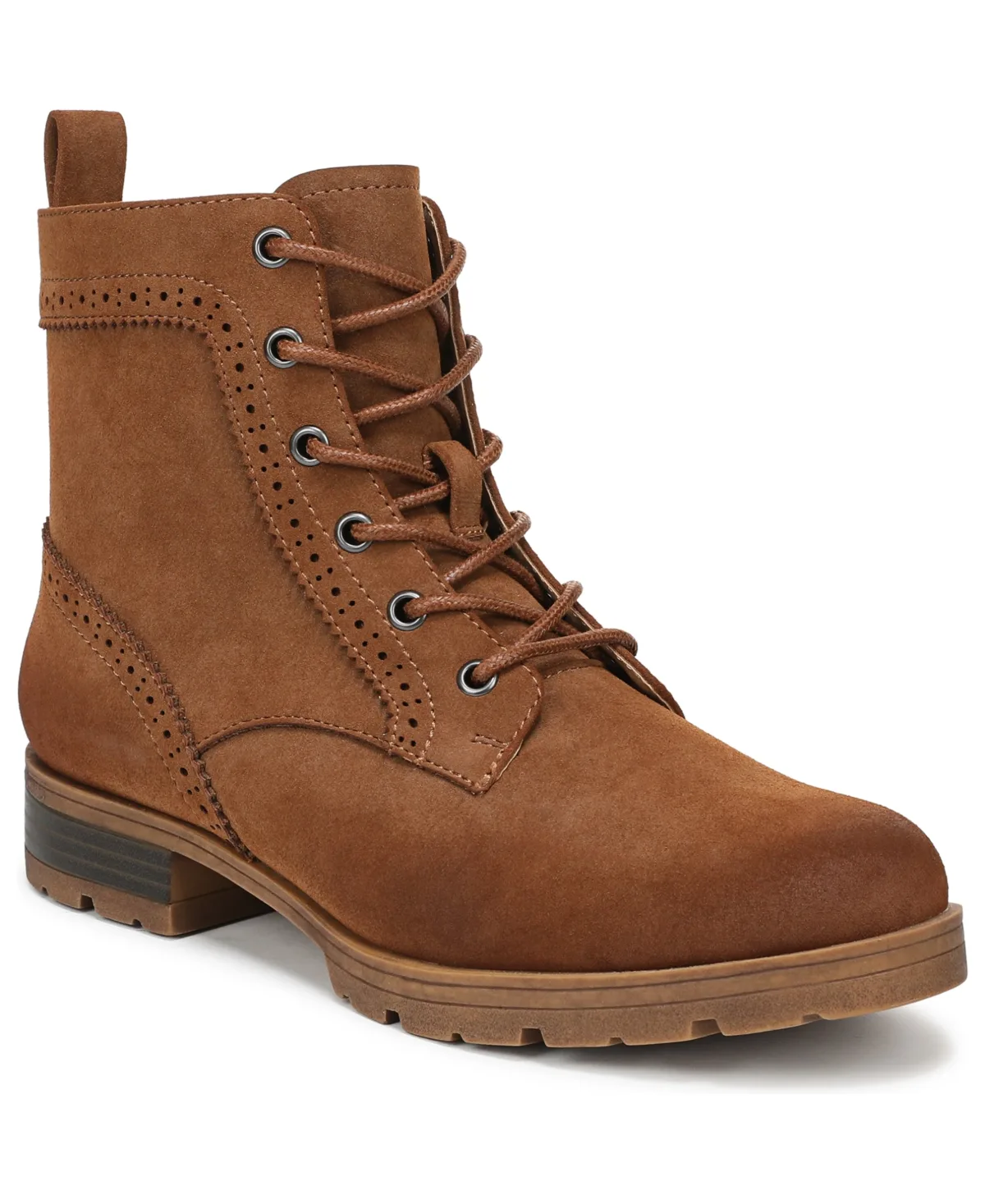Lena Zip Lace-Up Booties by Lifestride