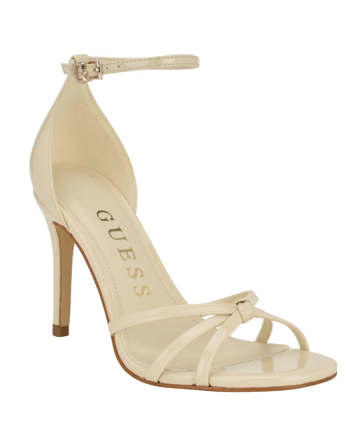 Spring Strappy Knot Stiletto Sandals by Guess