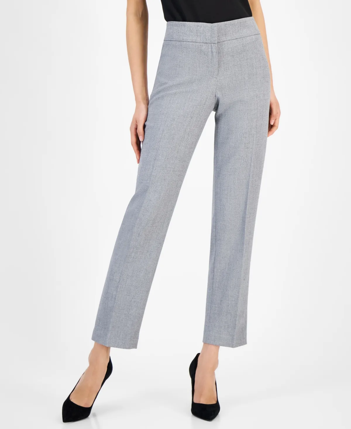Stretch Crepe Slim Leg Pant