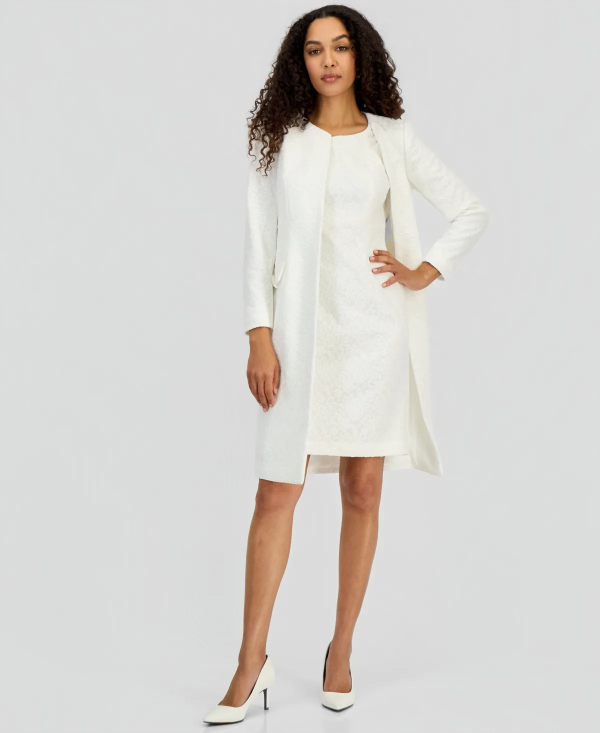 Bonded Lace Topper Jacket by Kasper