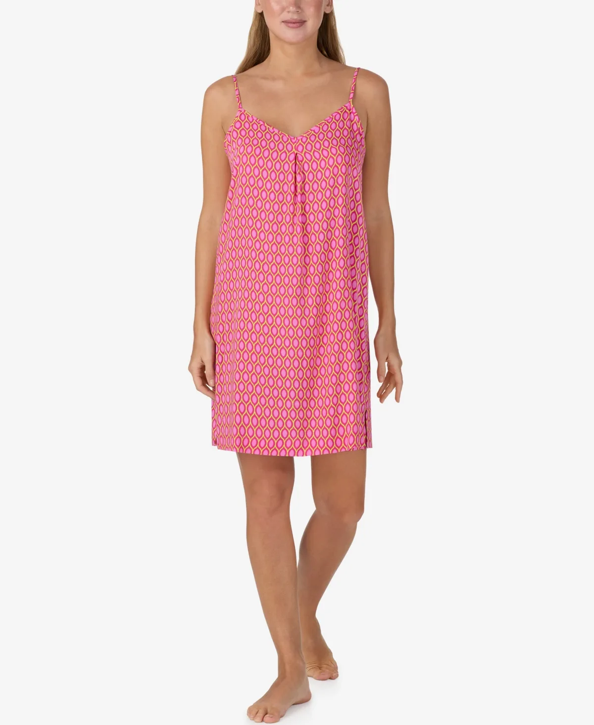 Sleeveless Short Chemise Nightdress