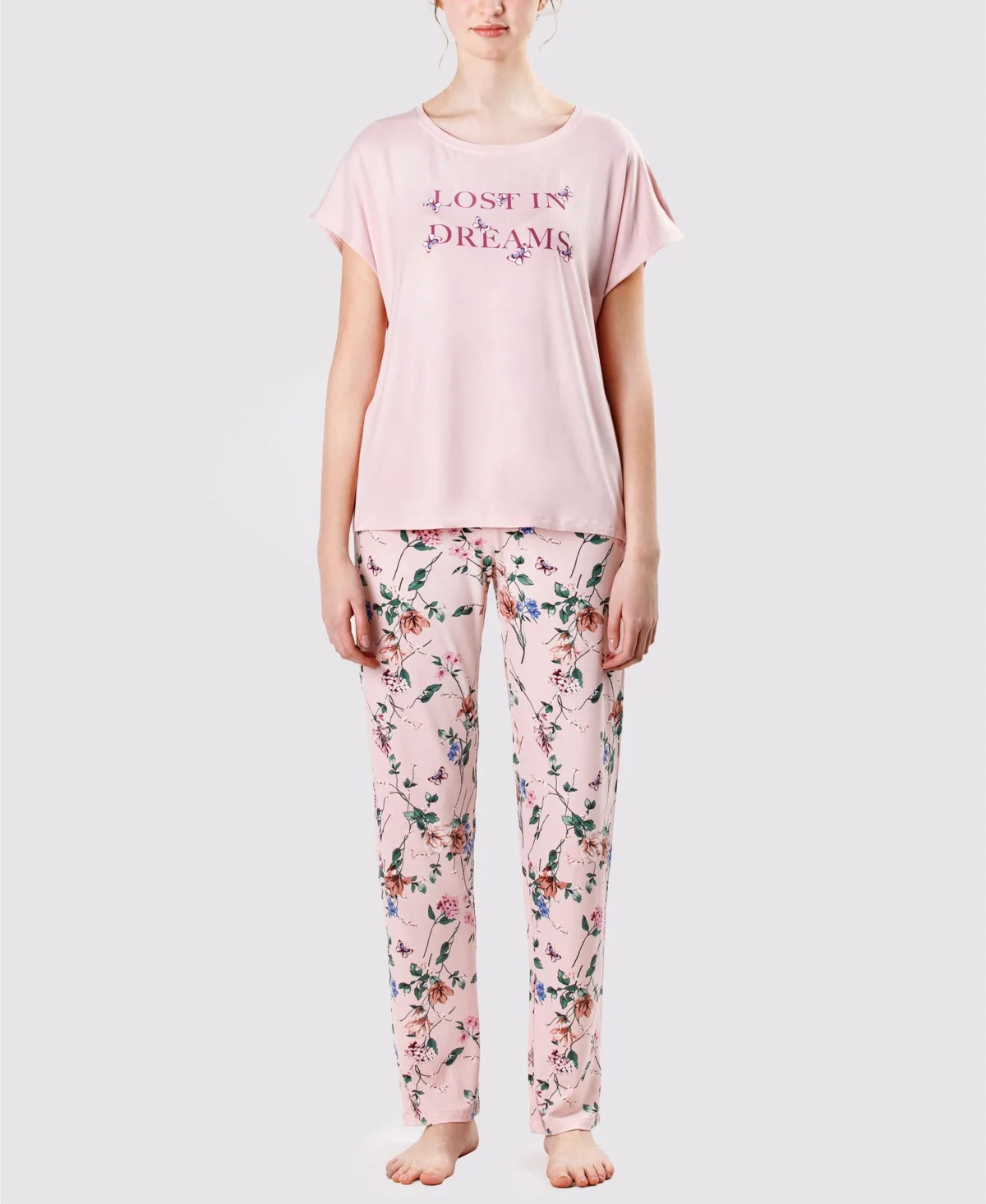 Ultra Soft Lost in Dreams Pajama Set by Mood Pajamas