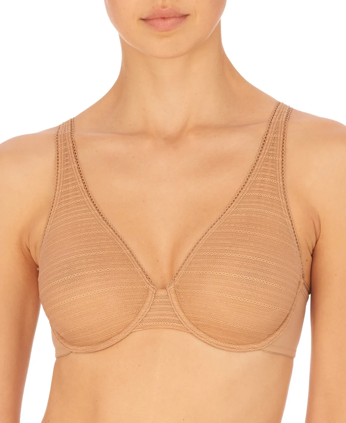 Revive Full Fit Sheer Mesh Underwire Bra by Natori