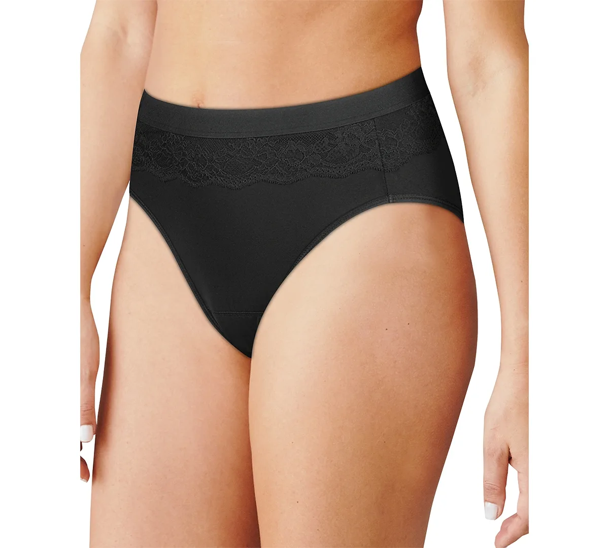 Light Leak Protection Hi-Cut Brief Period Underwear by Bali