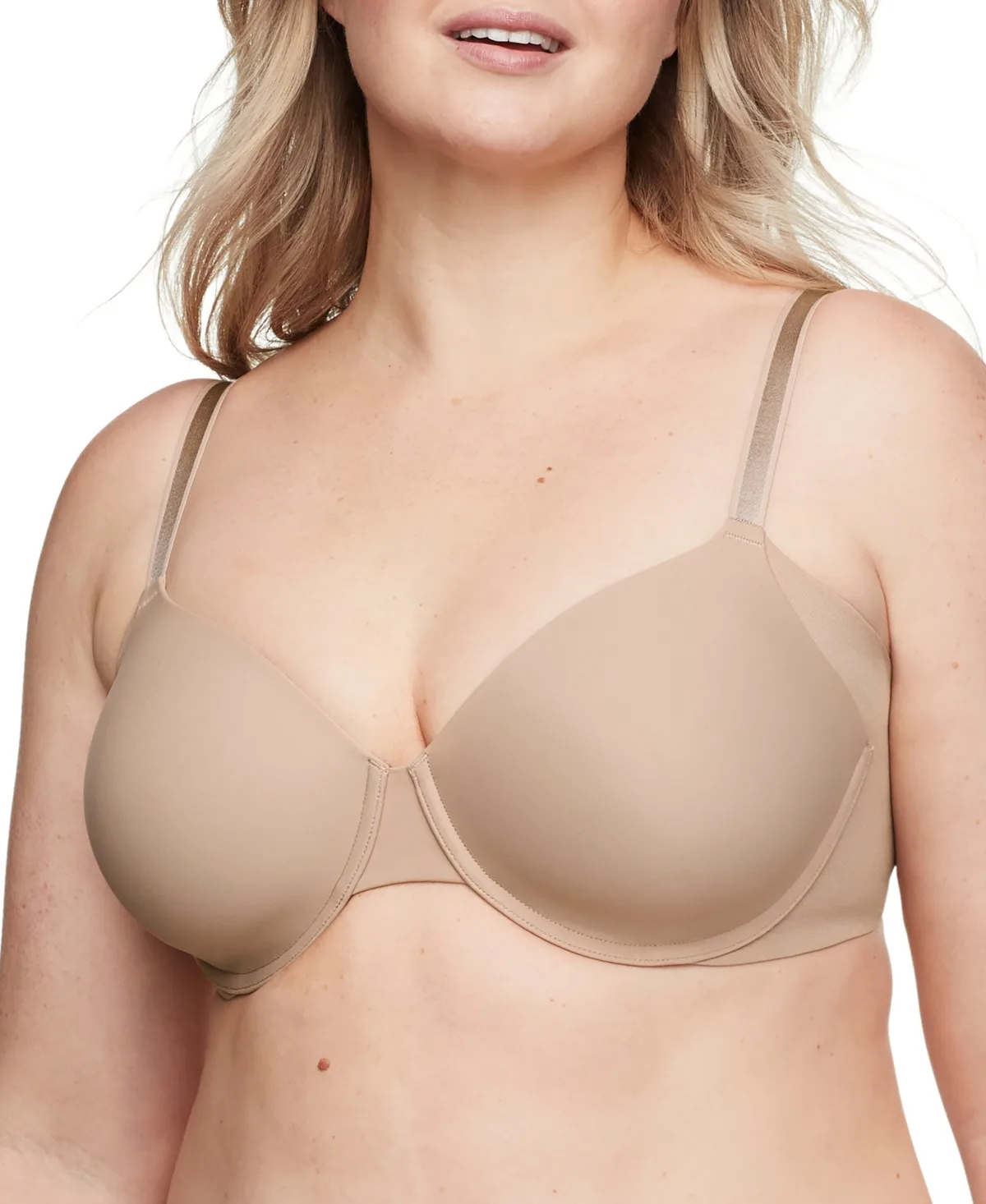 No Side Effects Seamless Comfort Underwire T-Shirt Bra