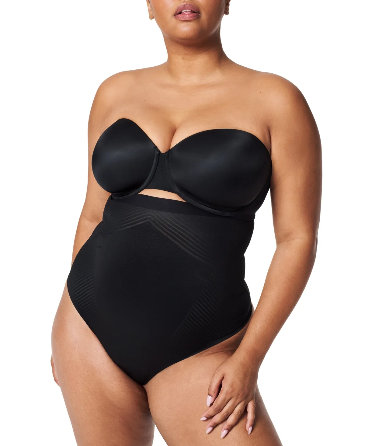 Thinstincts High-Waisted Shaping Thong Underwear by Spanx